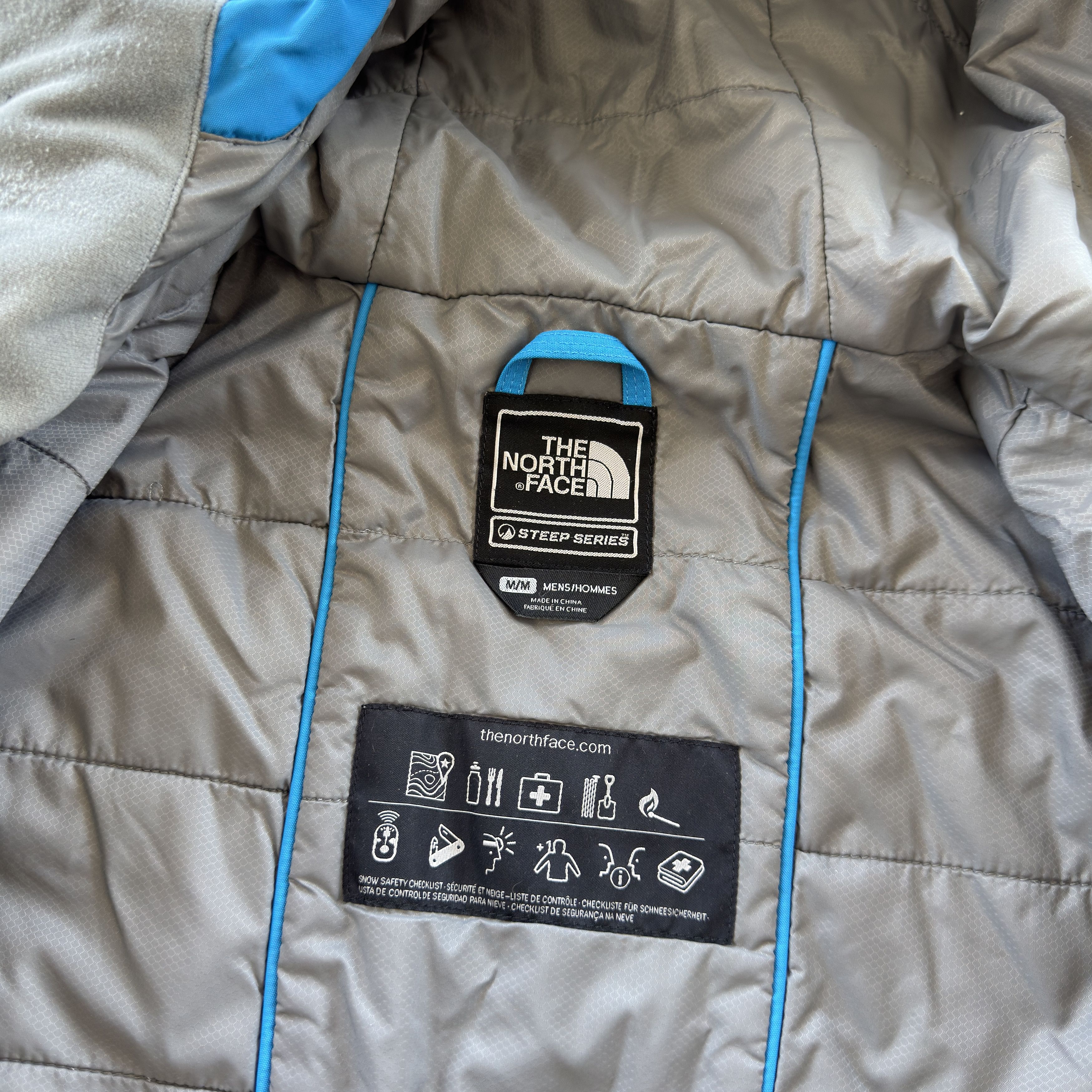 The North Face The North Face Steep Series Recco Ski Jacket Blue Yellow M Size US M / EU 48-50 / 2 - 7 Thumbnail