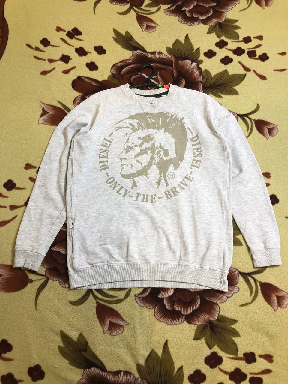 Diesel Vintage Diesel faded distressed sweatshirt Size US M / EU 48-50 / 2 - 1 Thumbnail