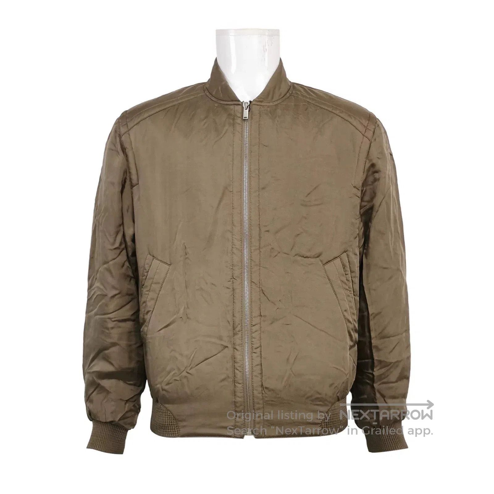 Saint Laurent Paris Saint Laurent Paris Brown Bomber Jacket. Size US S / EU 44-46 / 1 - 1 Thumbnail