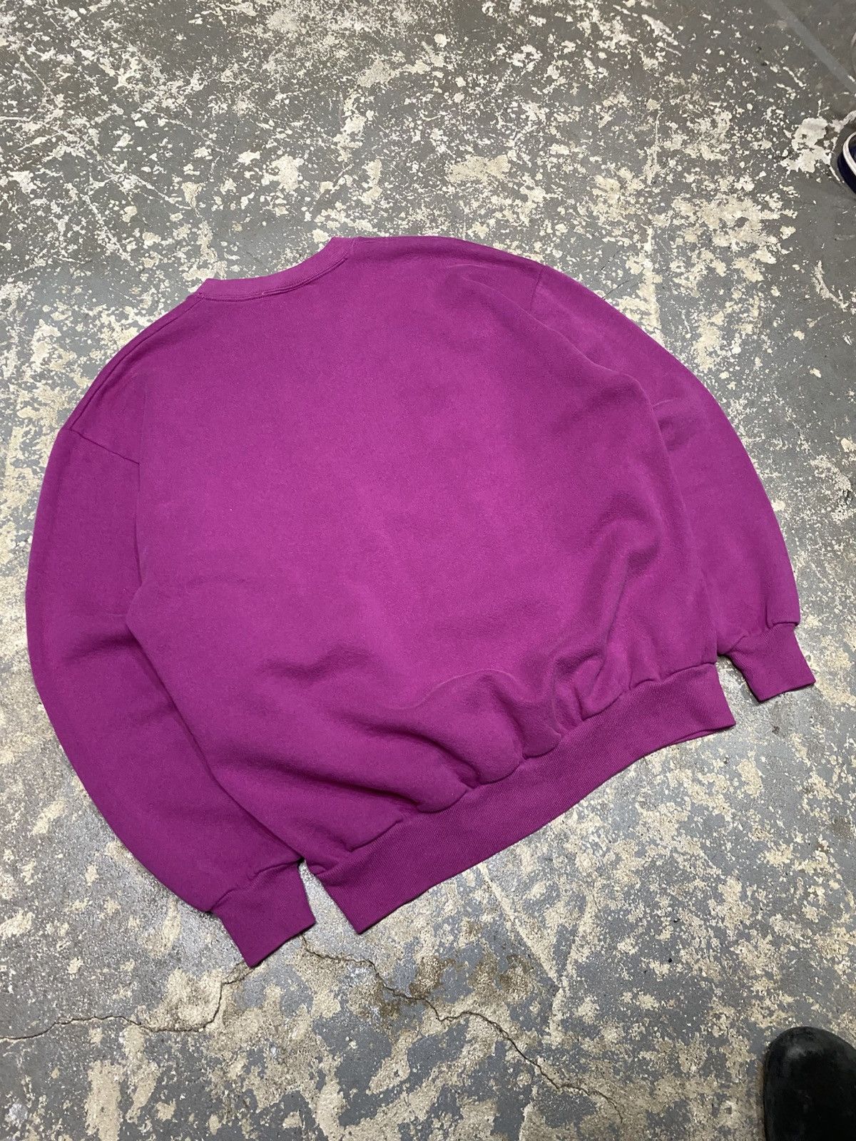 Vintage Vintage Purple Jerzees Blank Pullover Crewneck Sweatshirt Size US XL / EU 56 / 4 - 9 Thumbnail
