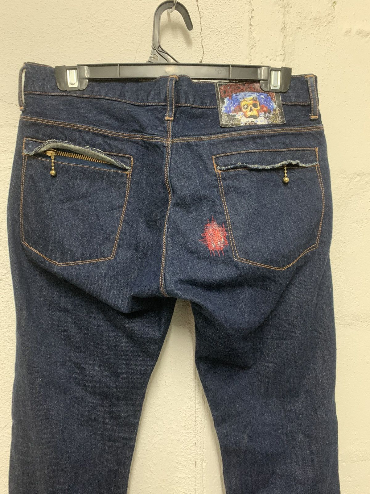 Japanese Brand × Jean Punk ripped zipper leg denim Size 30" / US 8 / IT 44 - 5 Thumbnail