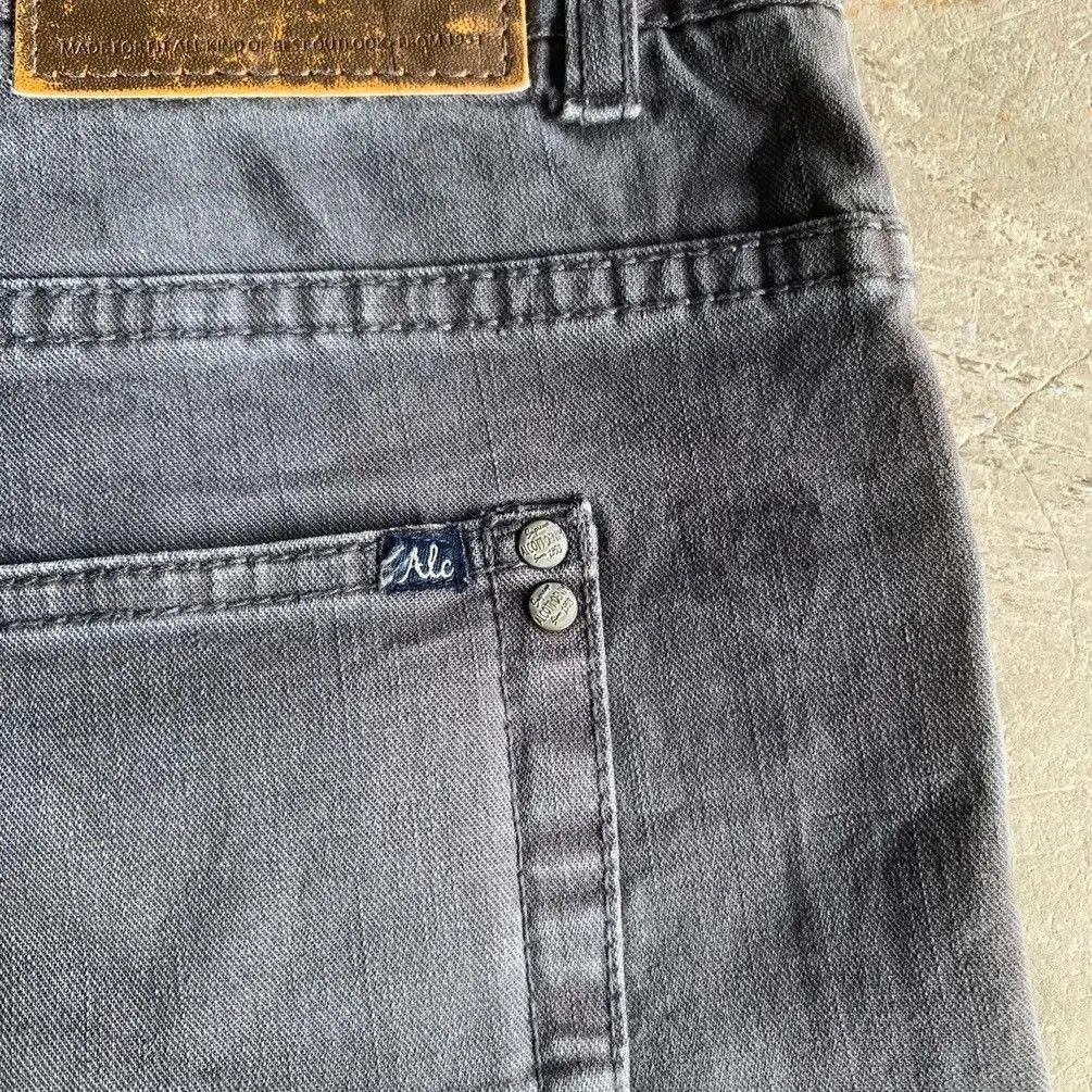 Japanese Brand Vintage AlcottNewYork 36x30 Black Faded Trousers Chino Pants Size US 36 / EU 52 - 13 Thumbnail