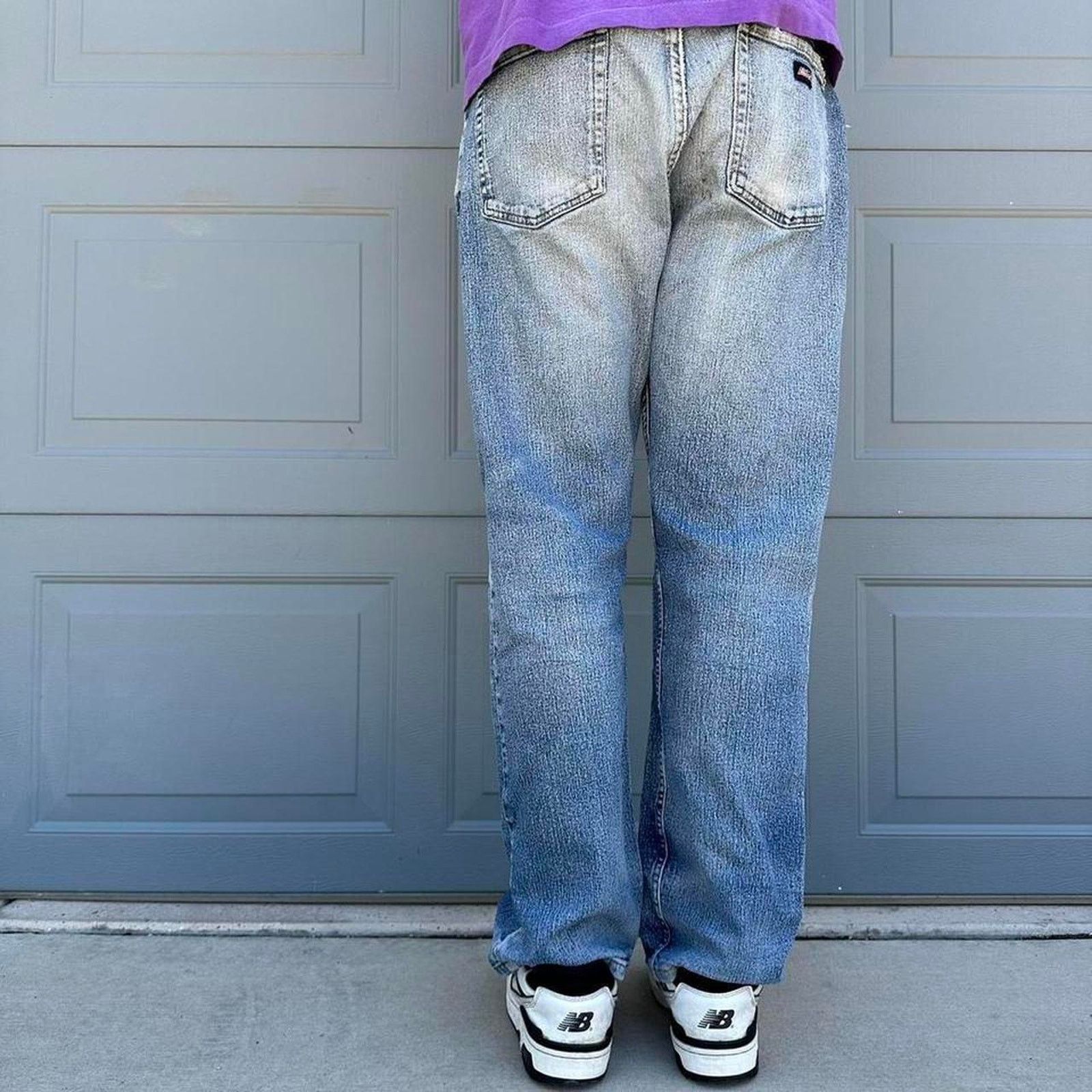 Dickies Vintage sun faded dickies blue jeans Size US 36 / EU 52 - 4 Thumbnail