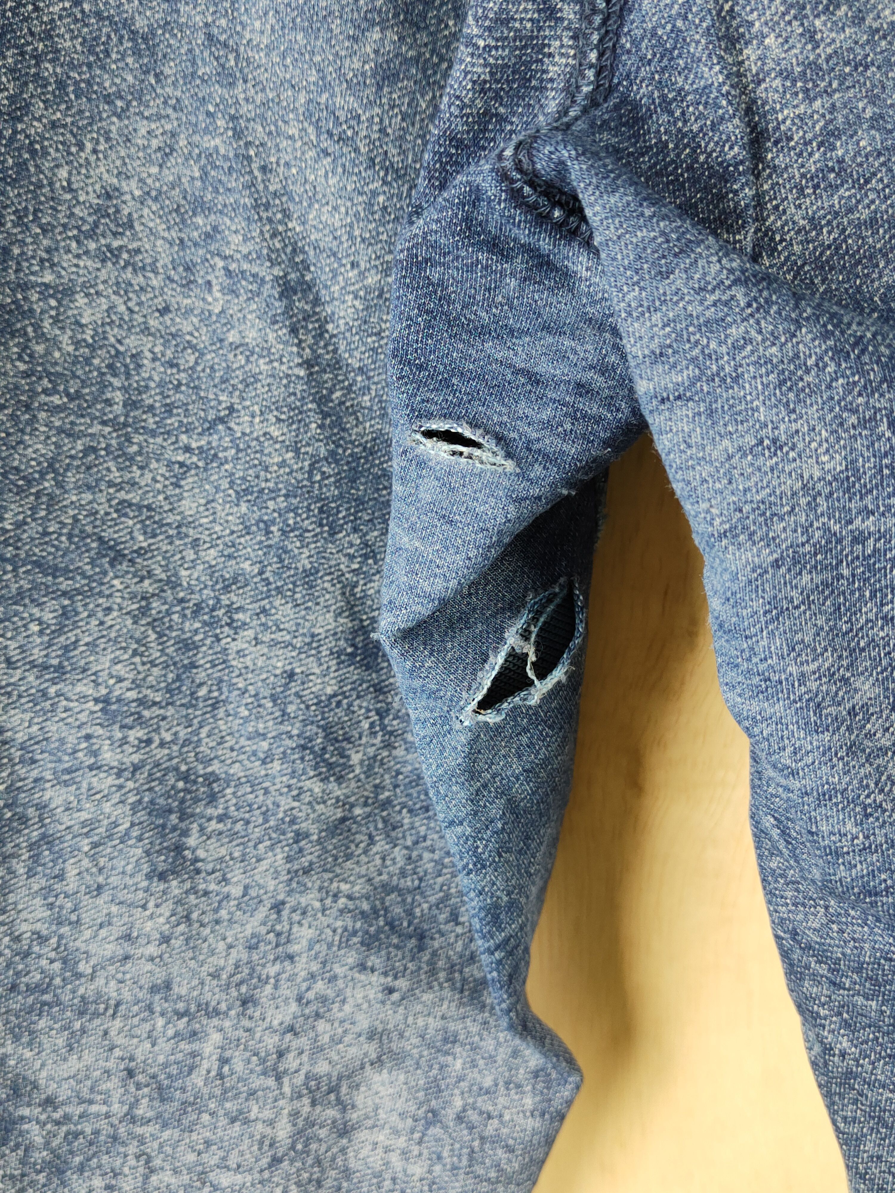 GU GU Blue Multipocket denim style Jogger Pants #S2511 Size 30" / US 8 / IT 44 - 10 Thumbnail