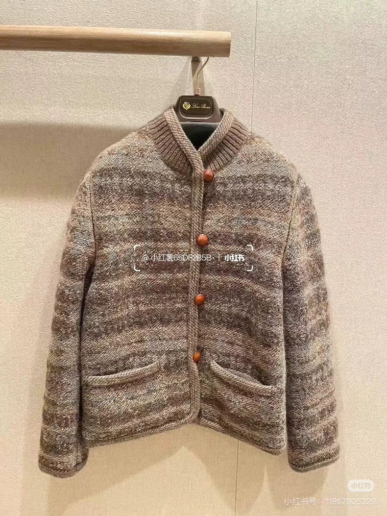Loro Piana LORO PIANA Fer Island cashmere knit thick coat Size S / US 4 / IT 40 - 1 Thumbnail