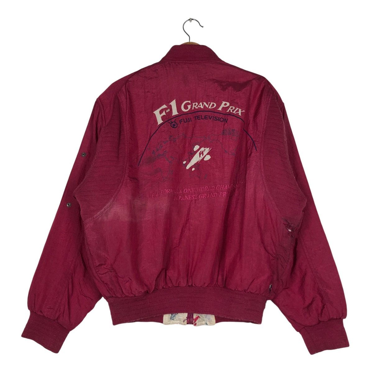 Kadoya MVtg Reversible Bomber Jacket F-1 Grand Prix Kadoya Big Logo Size US M / EU 48-50 / 2 - 9 Thumbnail