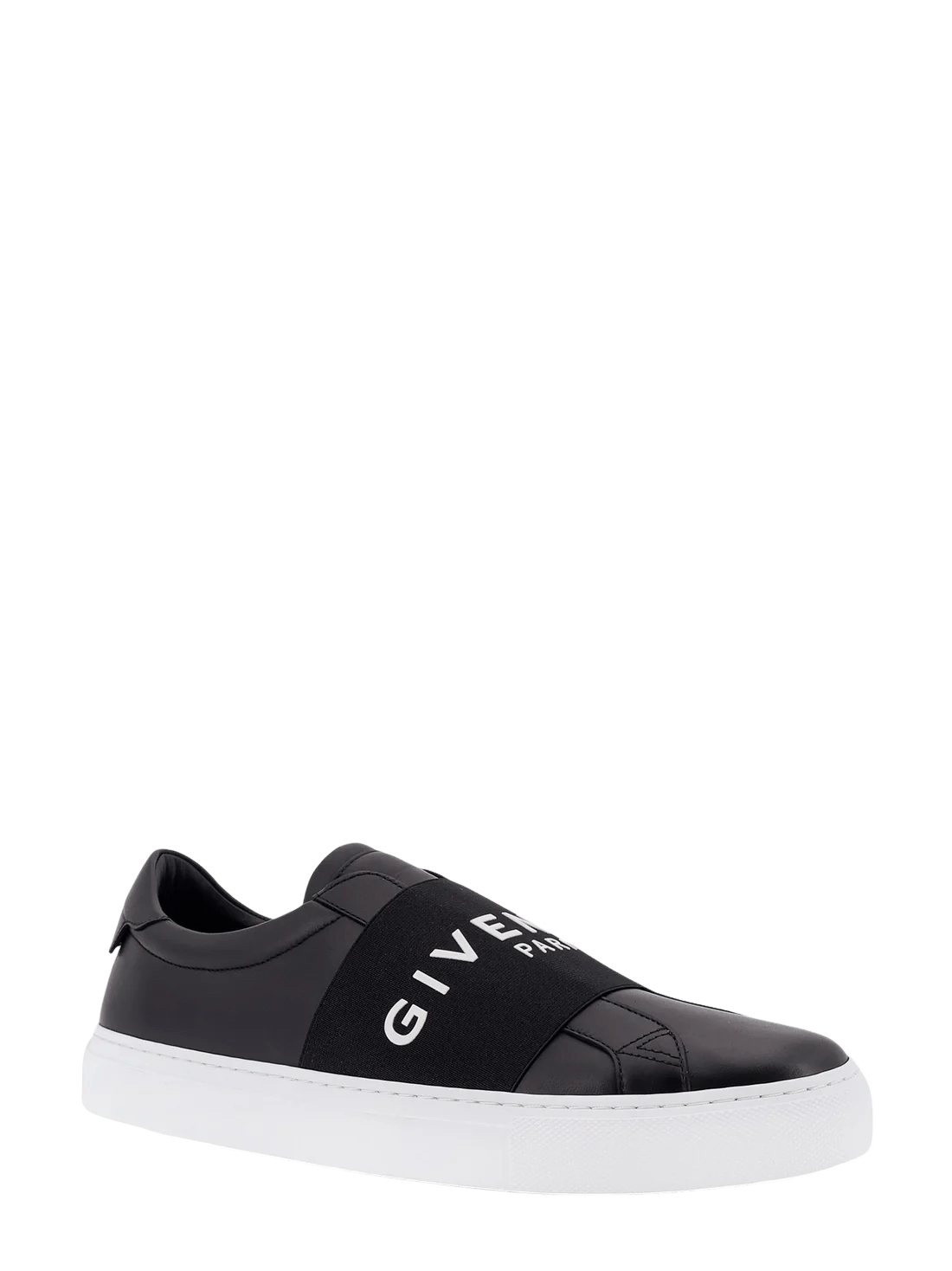 Givenchy GIVENCHY City Sport Black Leather Sneakers New Auth Size US 11 / EU 44 - 2 Thumbnail