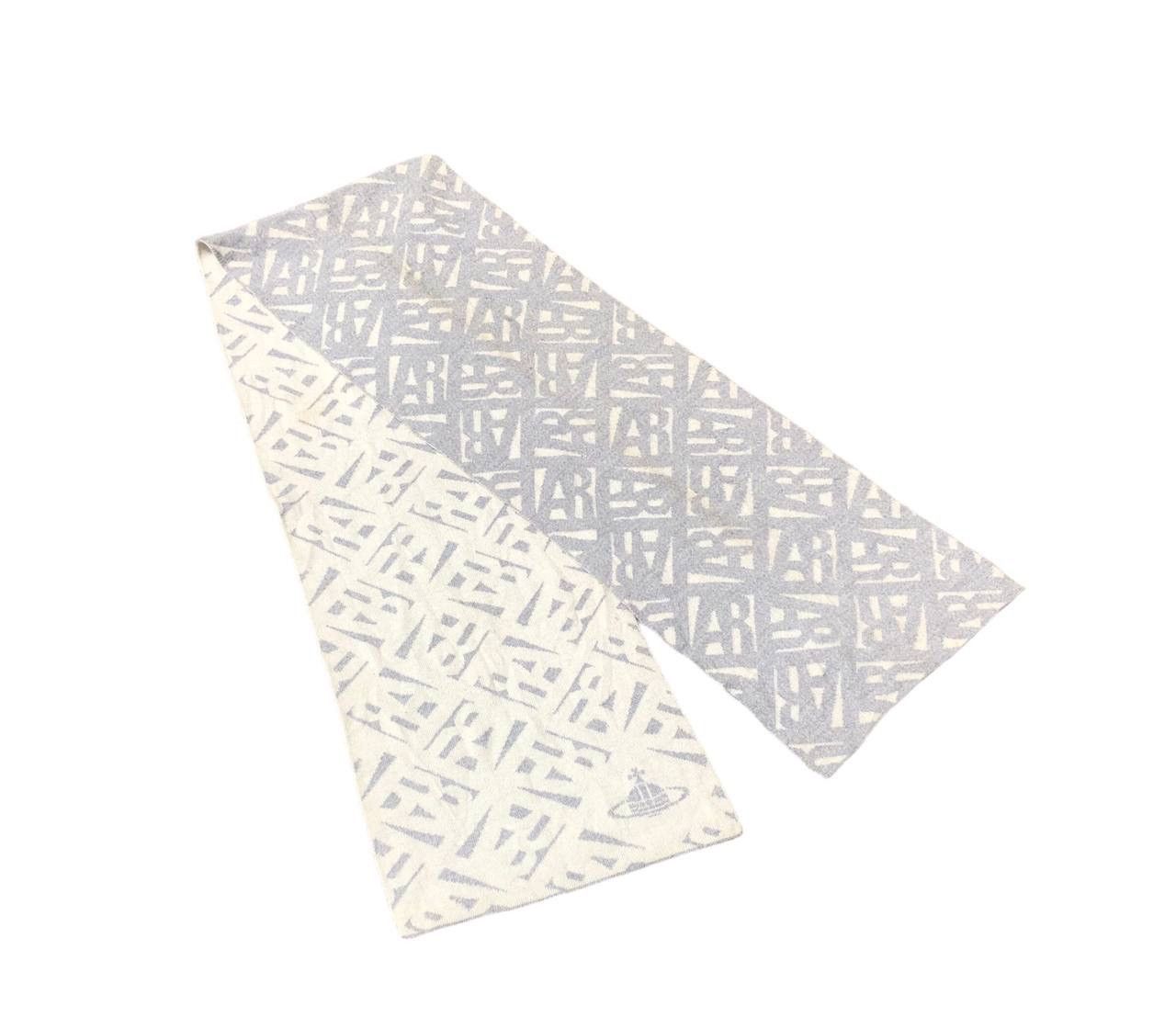Vivienne Westwood Vintage Vivienne Westwood Pop Art Wool Scarf Size ONE SIZE - 3 Thumbnail