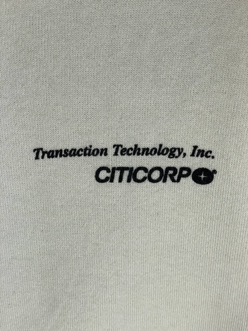 Other Citicorp transaction technology software sweatshirt size L Size US L / EU 52-54 / 3 - 5 Thumbnail
