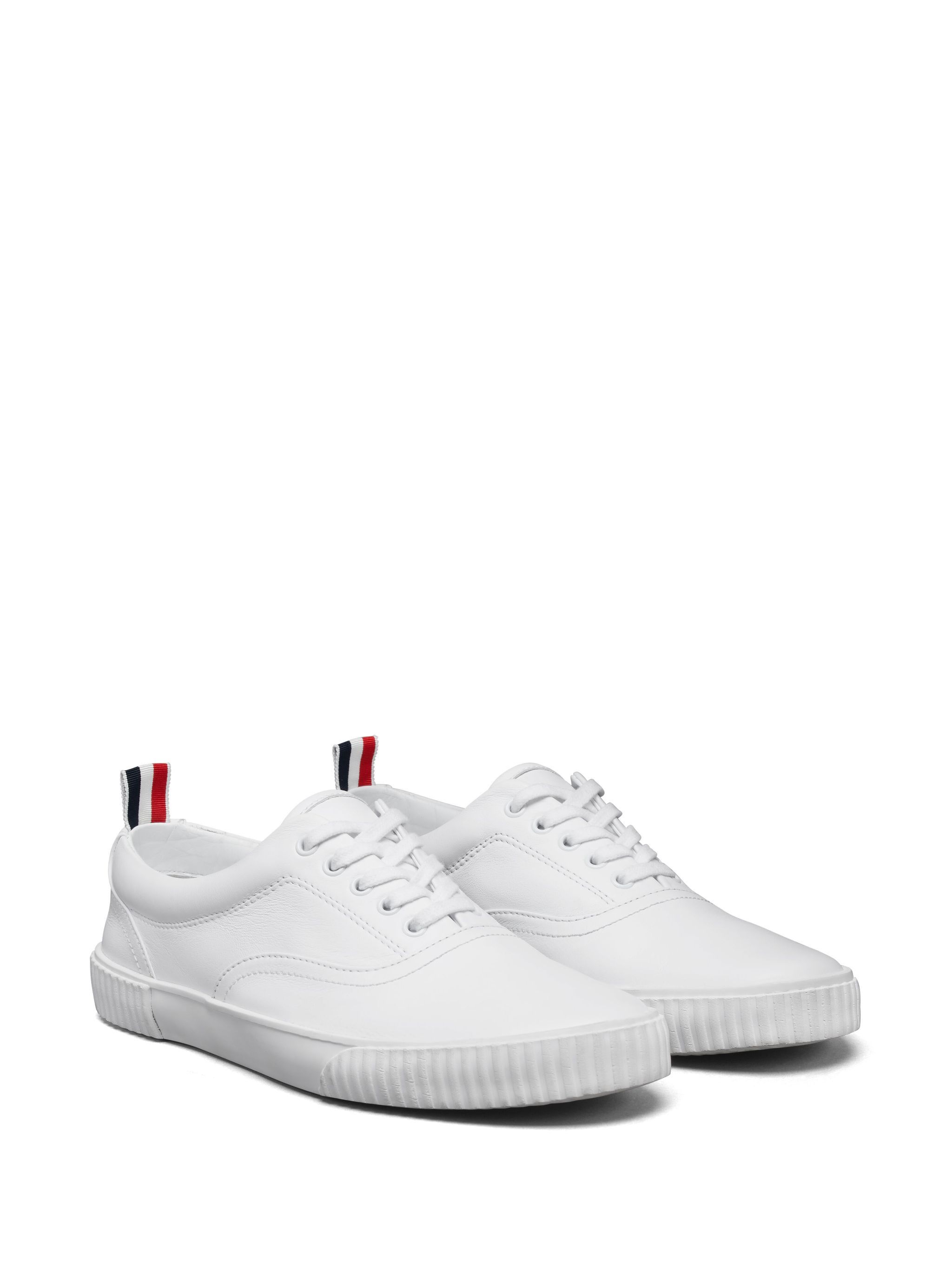 Thom Browne o1s22i1n1124 Heritage Low-Top Sneakers in White Size US 9 / EU 42 - 2 Thumbnail