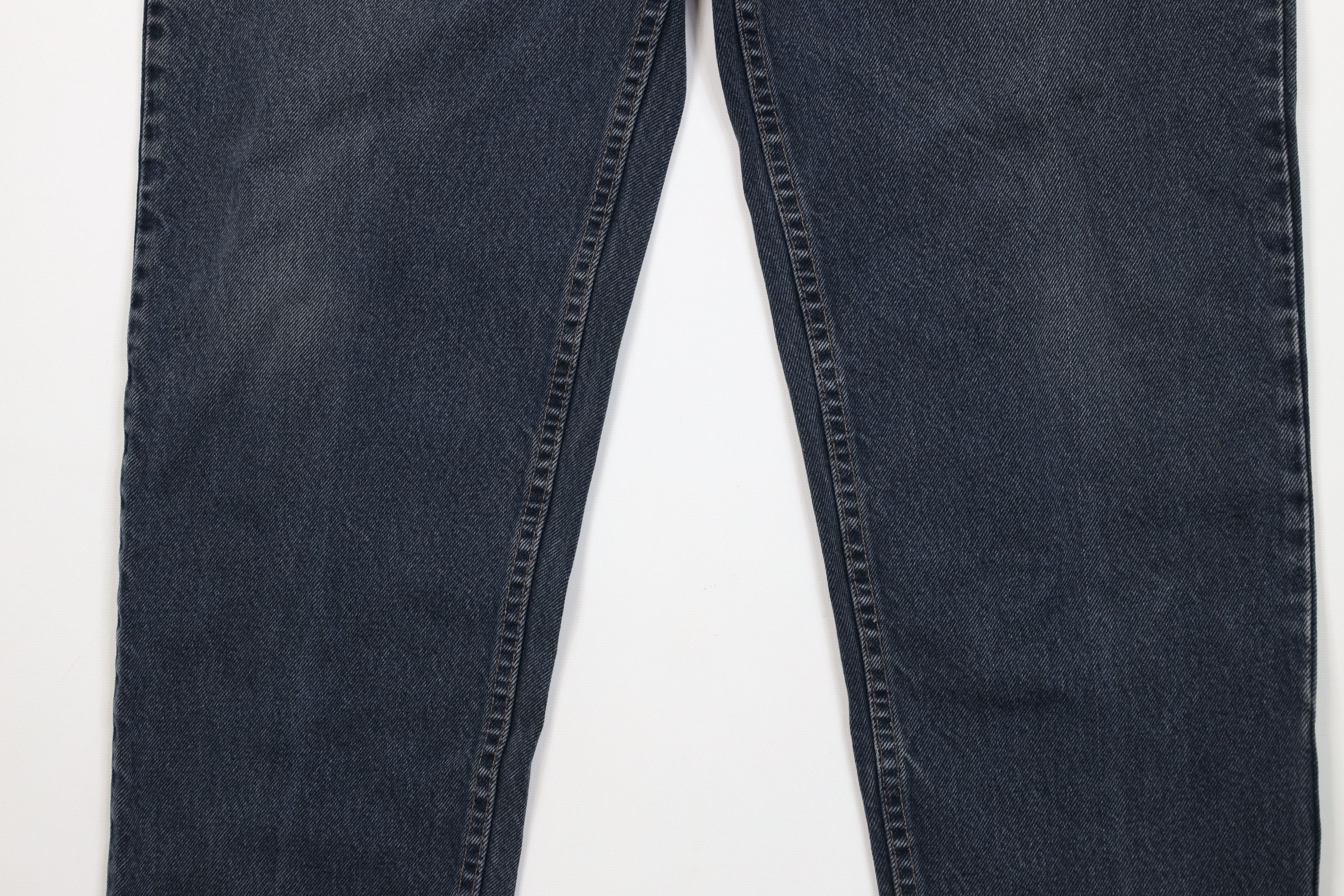 Levi's Vintage 80s 90s Levis 545 Loose Denim Jeans Dark Blue USA Size US 33 - 3 Thumbnail