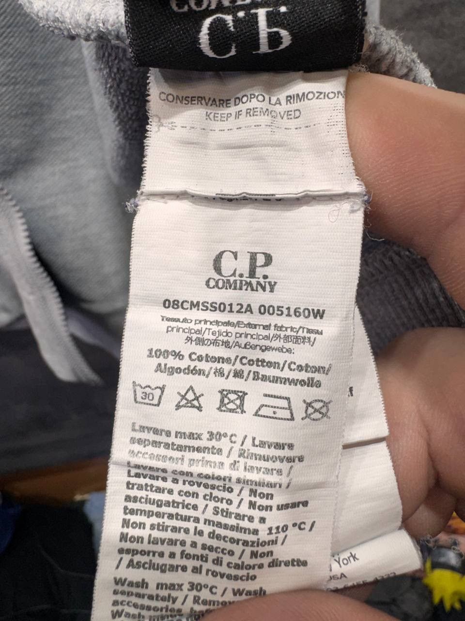 C.P. Company C.P. Company Tonal Zip Grey Goggle Hoodie Size XL Size US XL / EU 56 / 4 - 20 Thumbnail