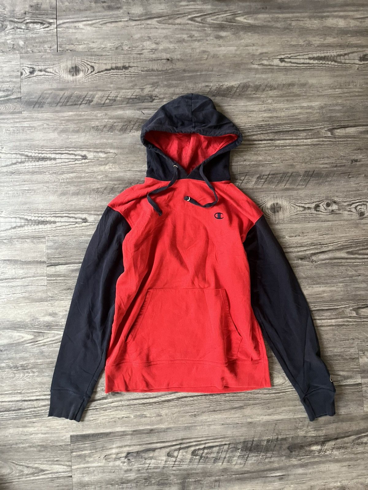 Champion × Vintage Vintage 90s y2k Champion Hoodie Size US M / EU 48-50 / 2 - 1 Preview