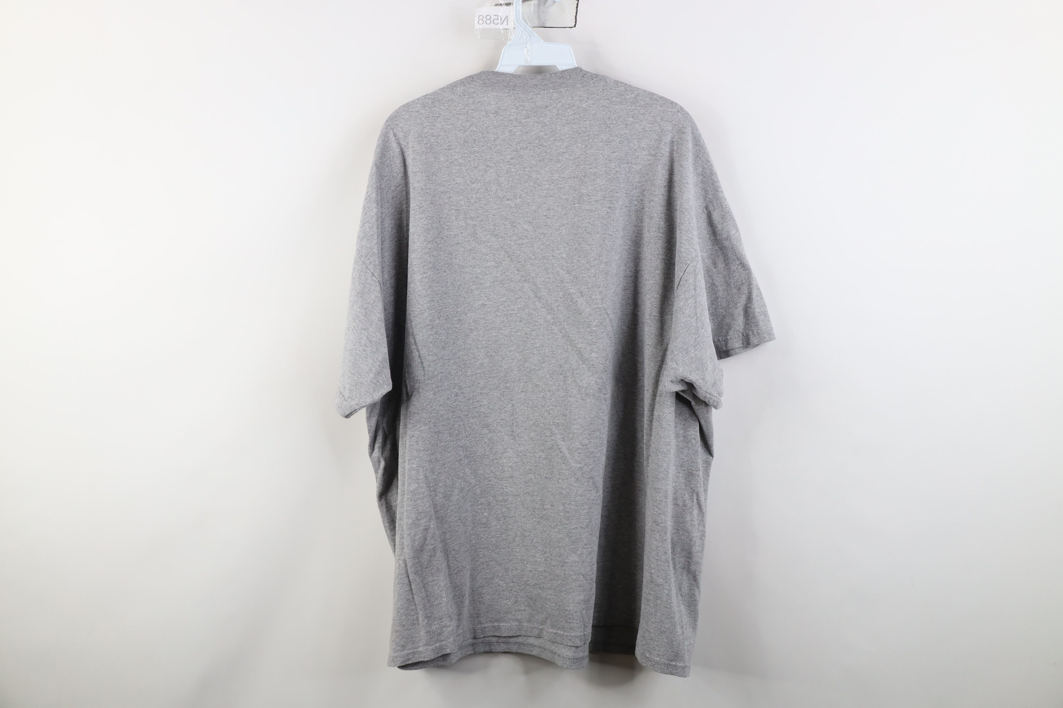 Nike Vintage Nike Air Max Center Big Swoosh T-Shirt Heather Gray Size US XXL / EU 58 / 5 - 9 Thumbnail