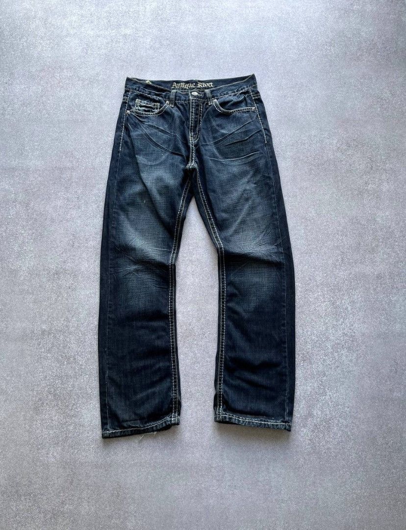 Vintage Vintage Avantgarde Archival Baggy Pants Y2K 34x32 Size US 34 / EU 50 - 2 Thumbnail