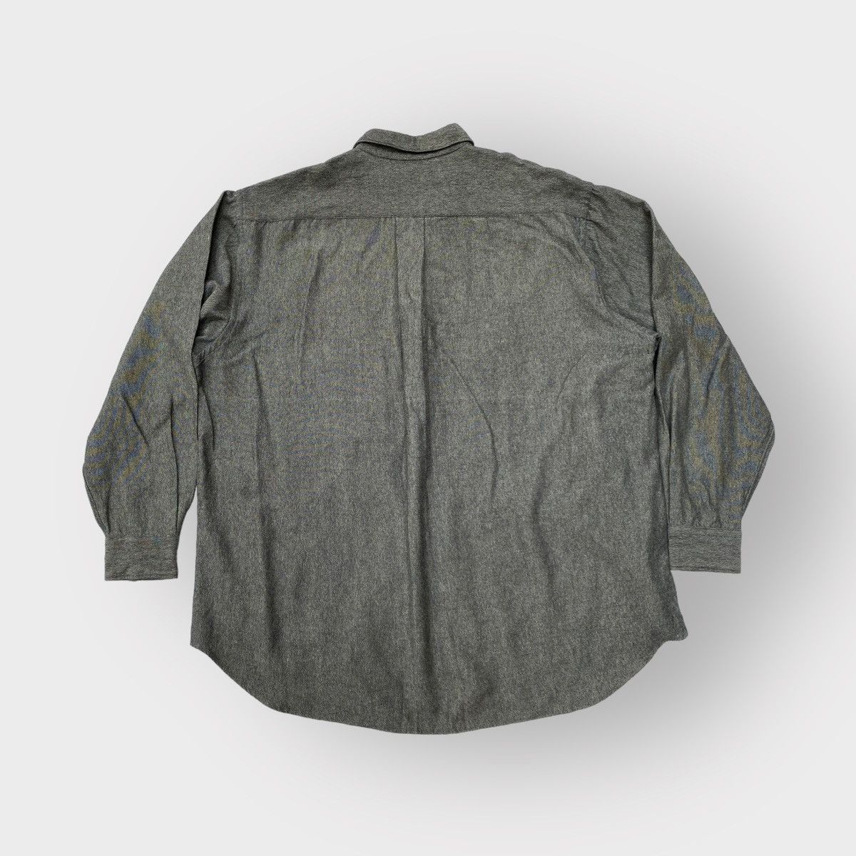Comme des Garcons Vintage 90’s CDG Homme Wool/Rayon Oversize Shirt Size US L / EU 52-54 / 3 - 3 Thumbnail