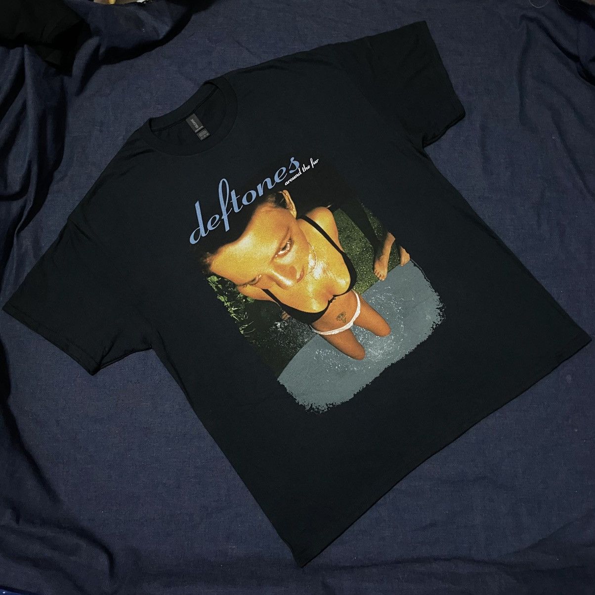 Band Tees DEFTONES AROUND THE FUR Size US XL / EU 56 / 4 - 1 Thumbnail