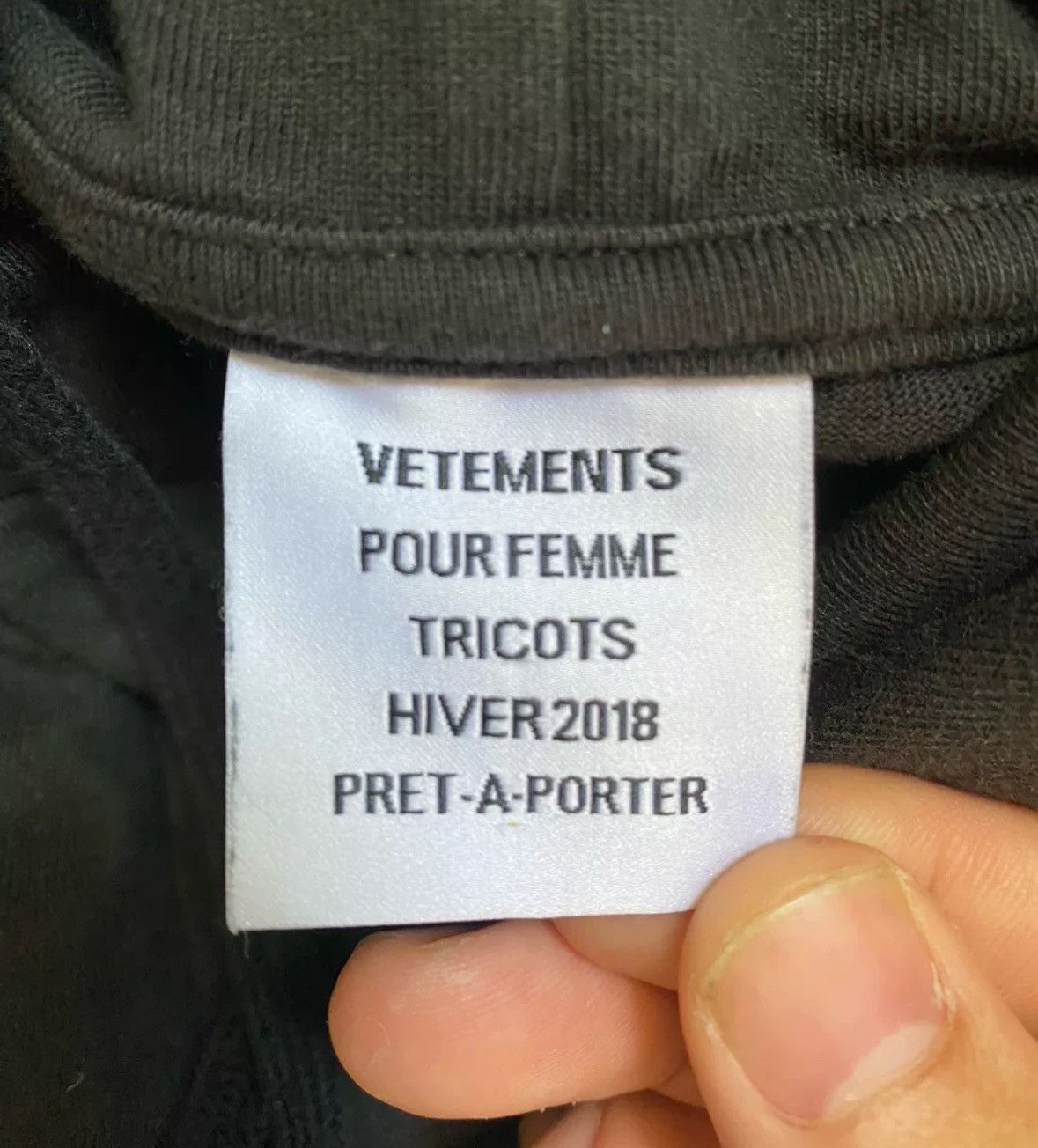 Vetements Vetements Antwerp deconstruction sleeve sweatshirt Size US XS / EU 42 / 0 - 5 Thumbnail
