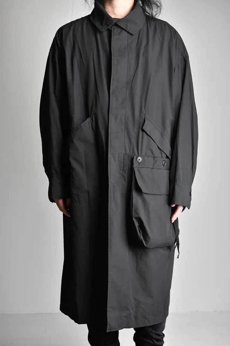 The Viridi-anne The Viridi-anne Cotton Linen Coat "Indigo" Size US L / EU 52-54 / 3 - 8 Thumbnail