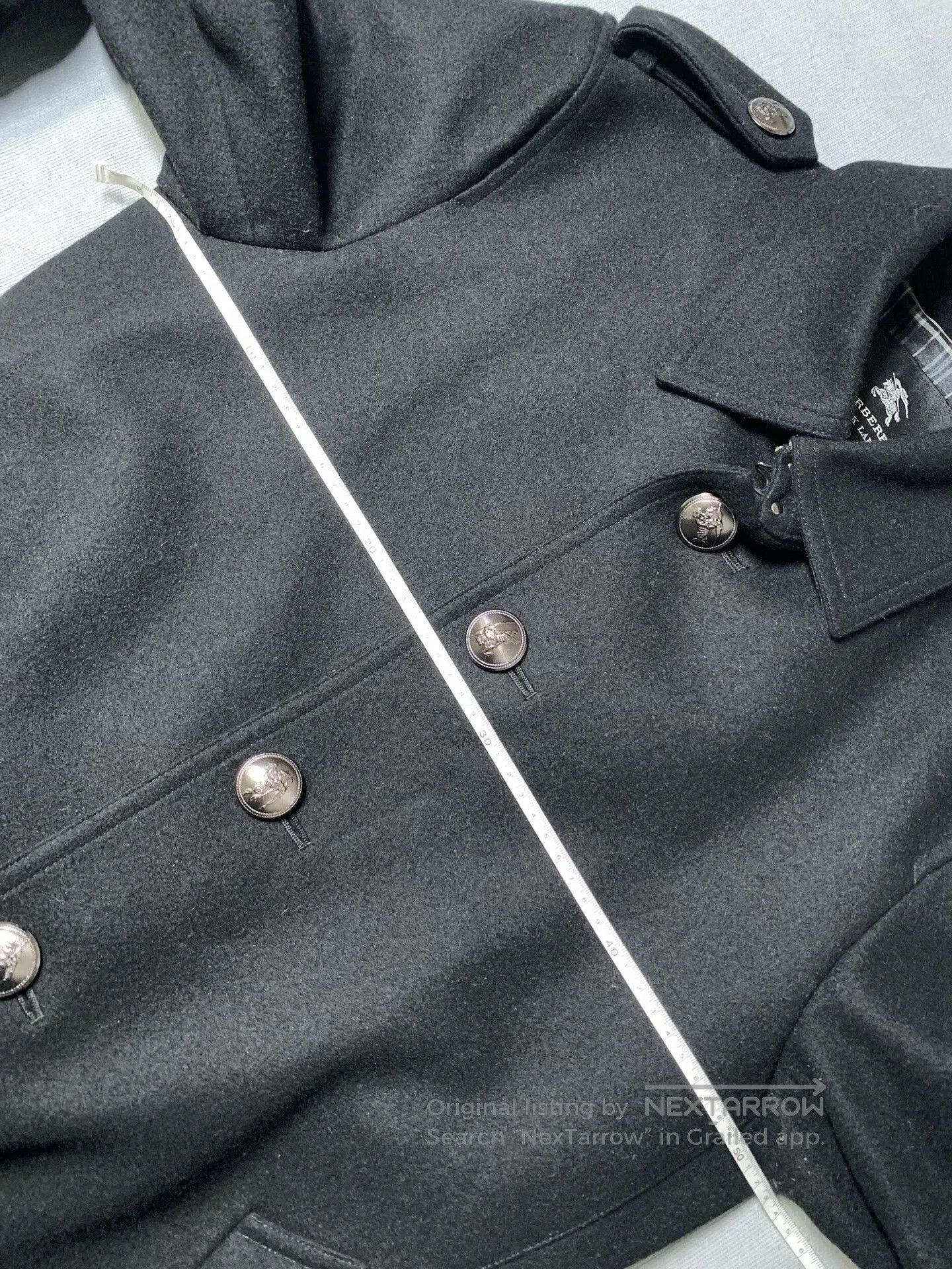 Burberry Burberry Black Label Wool Coat. Size US M / EU 48-50 / 2 - 7 Thumbnail