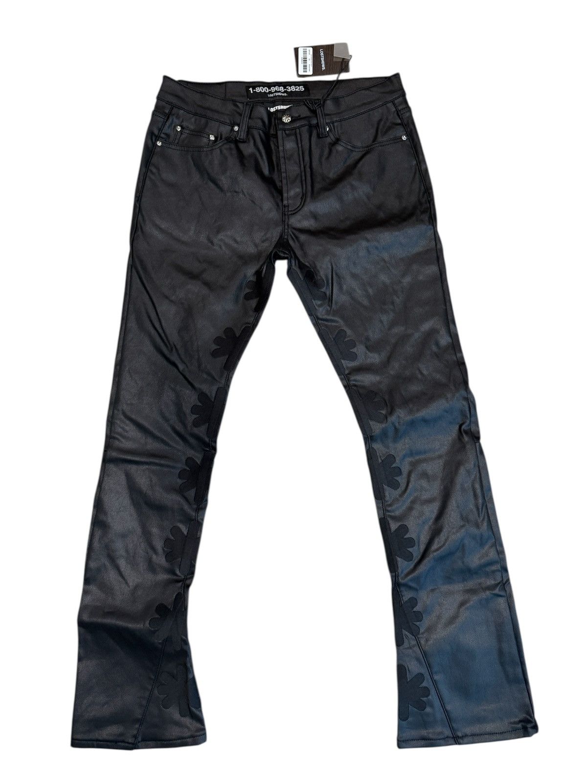 Lost Shadow LOSTSHDWS Lost Shadows Outline Denim Sun Logo Pant | Grailed