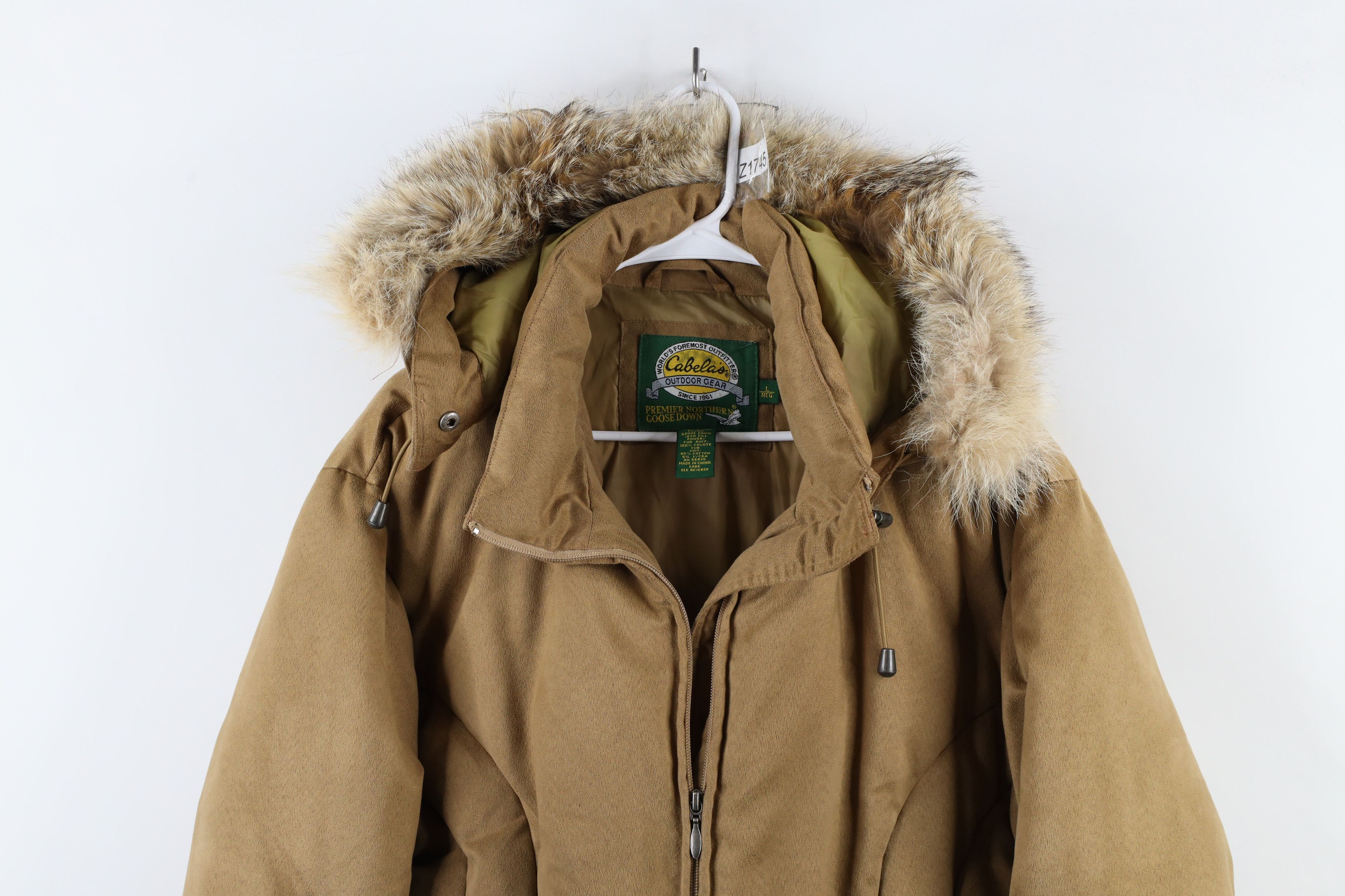 Cabelas × Vintage Vintage Cabelas rim 650 Duck Down Fill Hooded Puffer Jacket Size L / US 10 / IT 46 - 2 Thumbnail