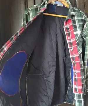 FiveBrother Reworked Five Brother Custom Patchwork Flannel Shirt Size US L / EU 52-54 / 3 - 3 Thumbnail