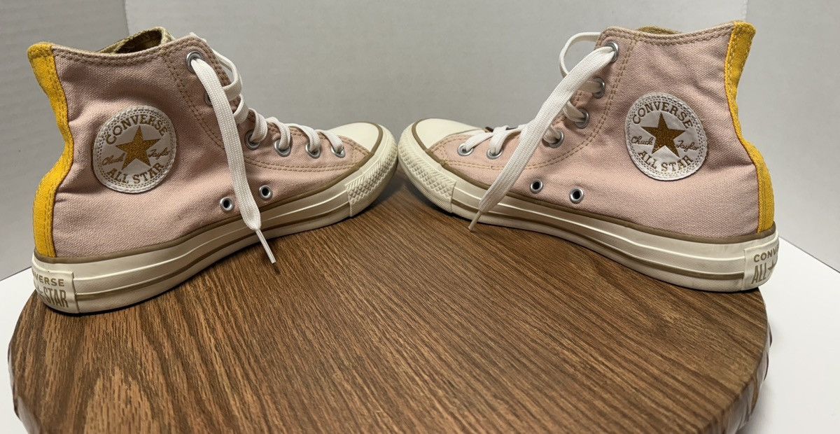 Converse Converse Women Chuck Taylor Pink/Burgundy Hightop Sneaker Size US 7 / IT 37 - 7 Thumbnail