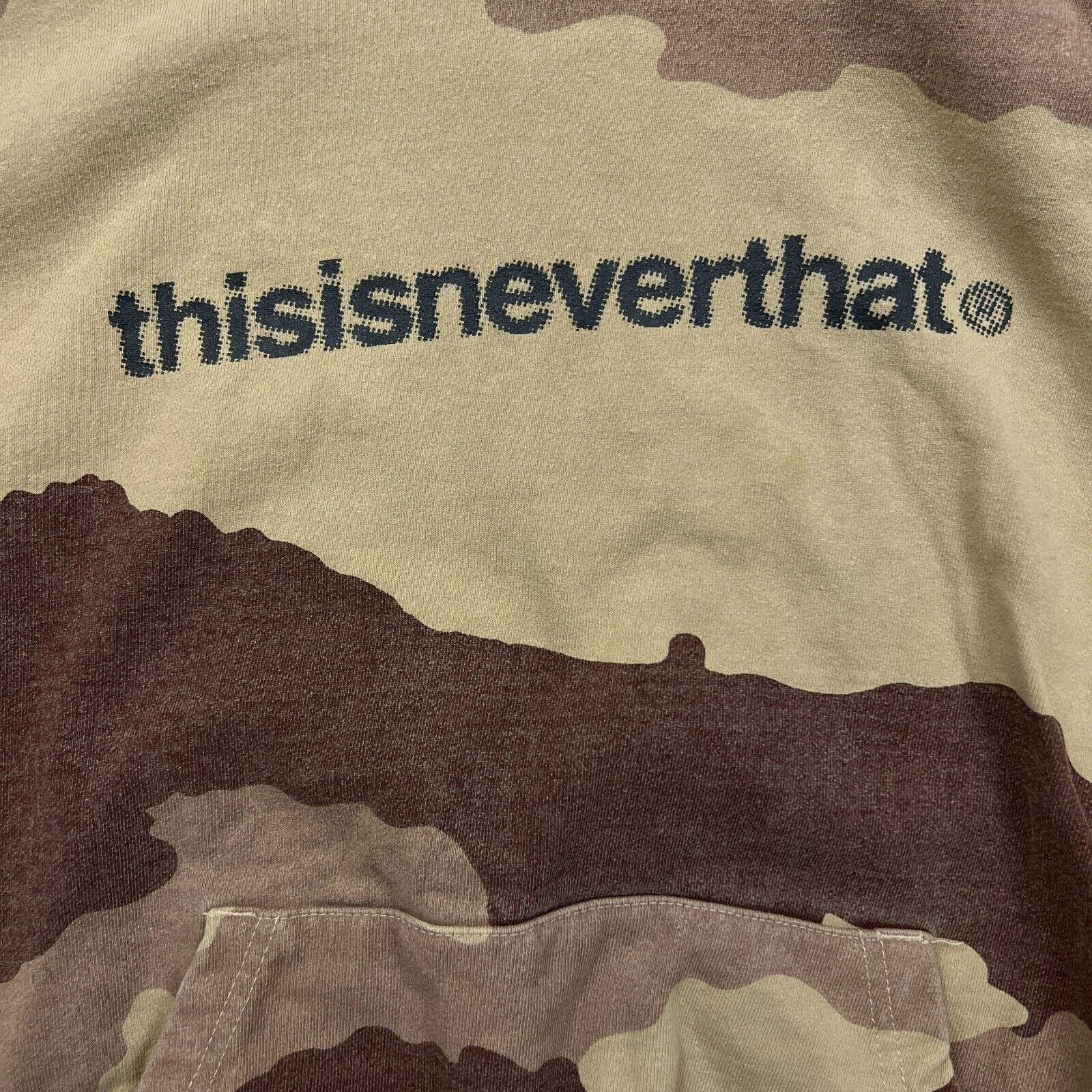 thisisneverthat Thisneverthat Hoodie Small Camo Pullover Hooded Sweatshirt Size US S / EU 44-46 / 1 - 2 Thumbnail