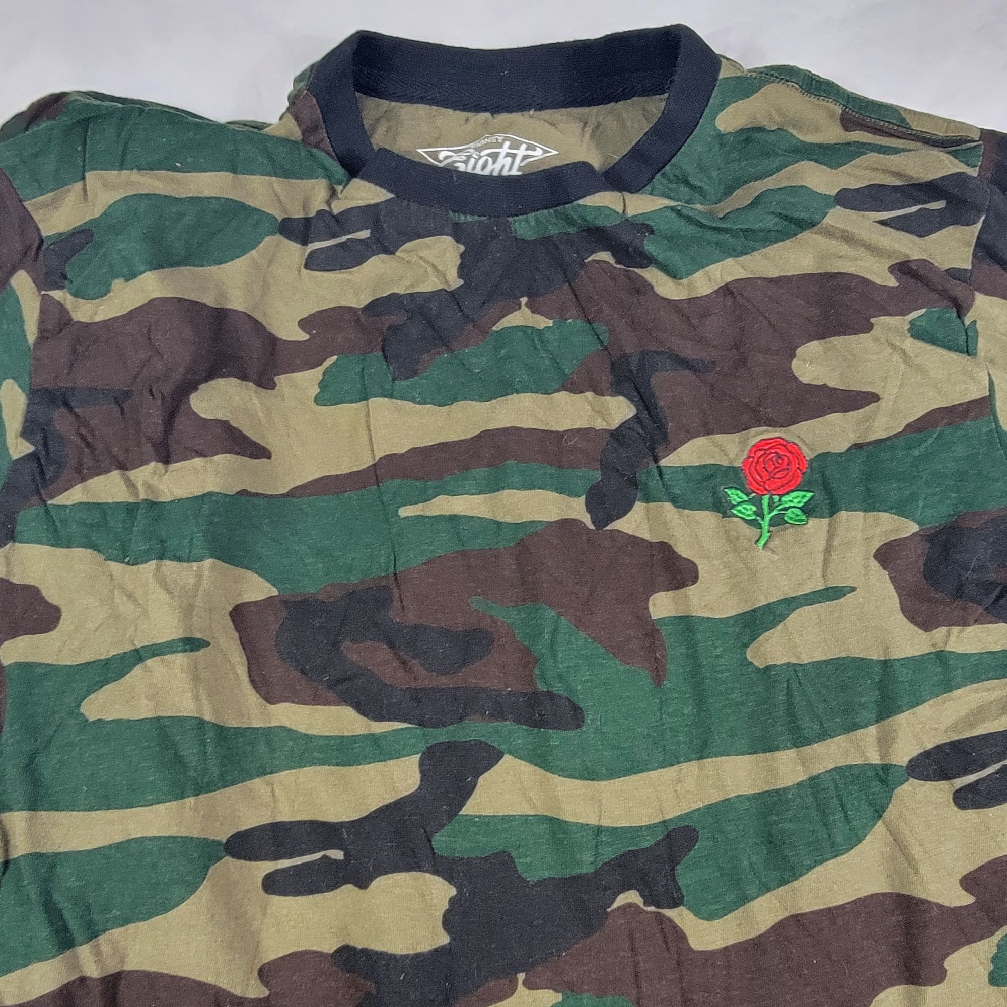 Eighty Eight Eighty Eight Mens Large Green Brown Camouflage Long Sleeve S Size US L / EU 52-54 / 3 - 4 Thumbnail