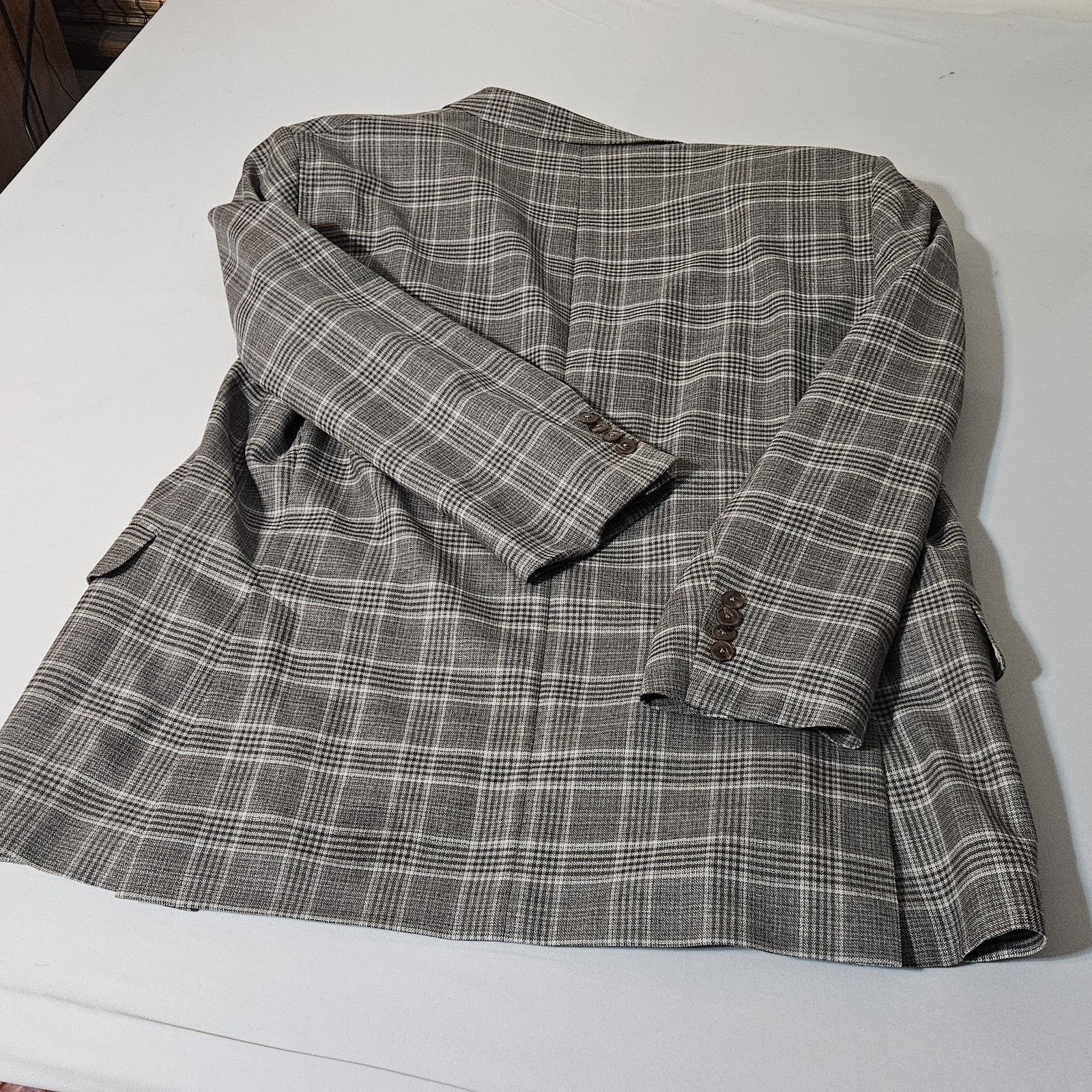 Peter Millar Peter Millar Sport Coat Mens 48R Plaid Wool Modern Blazer Size US M / EU 48-50 / 2 - 3 Thumbnail