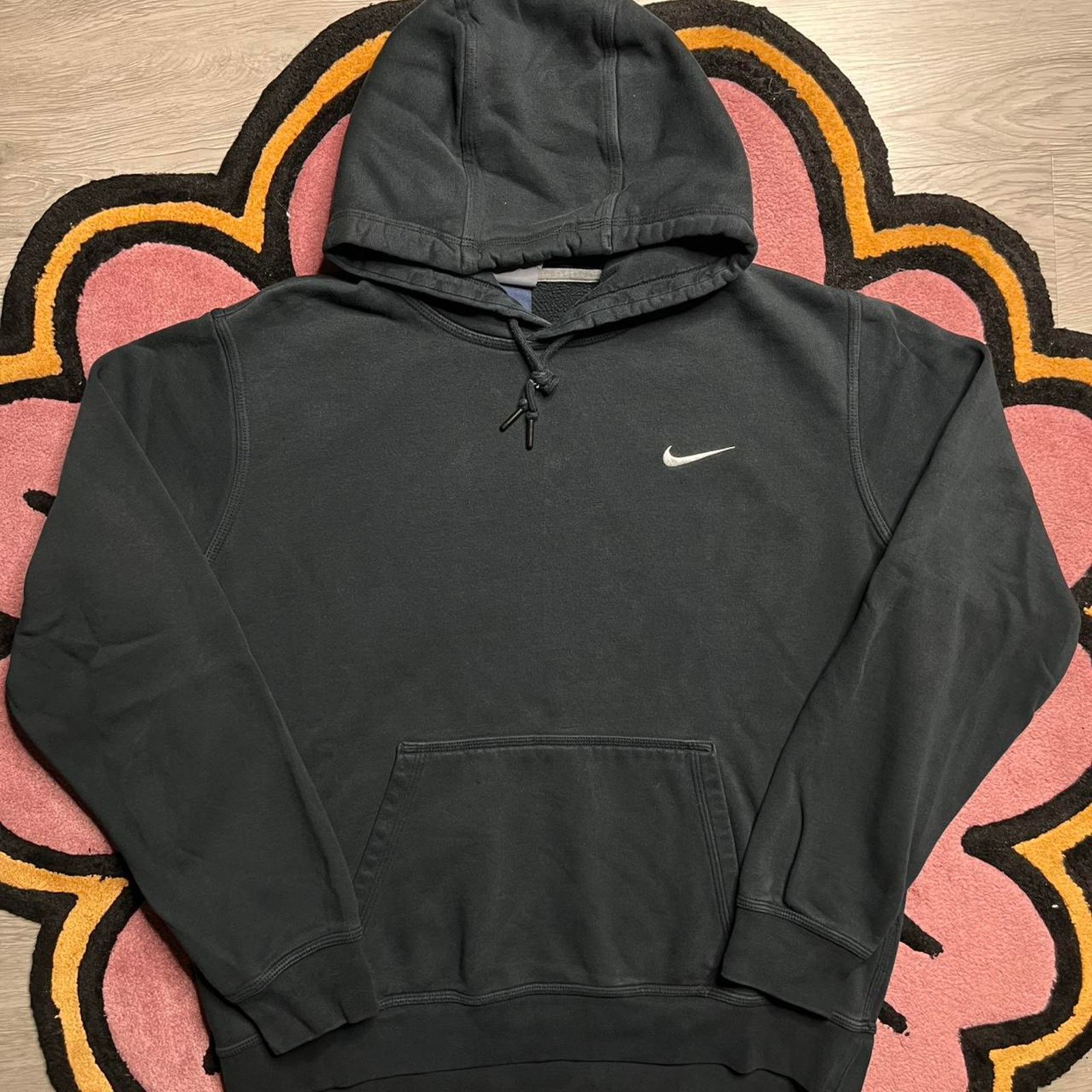 Nike Nike Sportswear Embroidered Swoosh Logo Pullover Hoodie Size US L / EU 52-54 / 3 - 2 Thumbnail