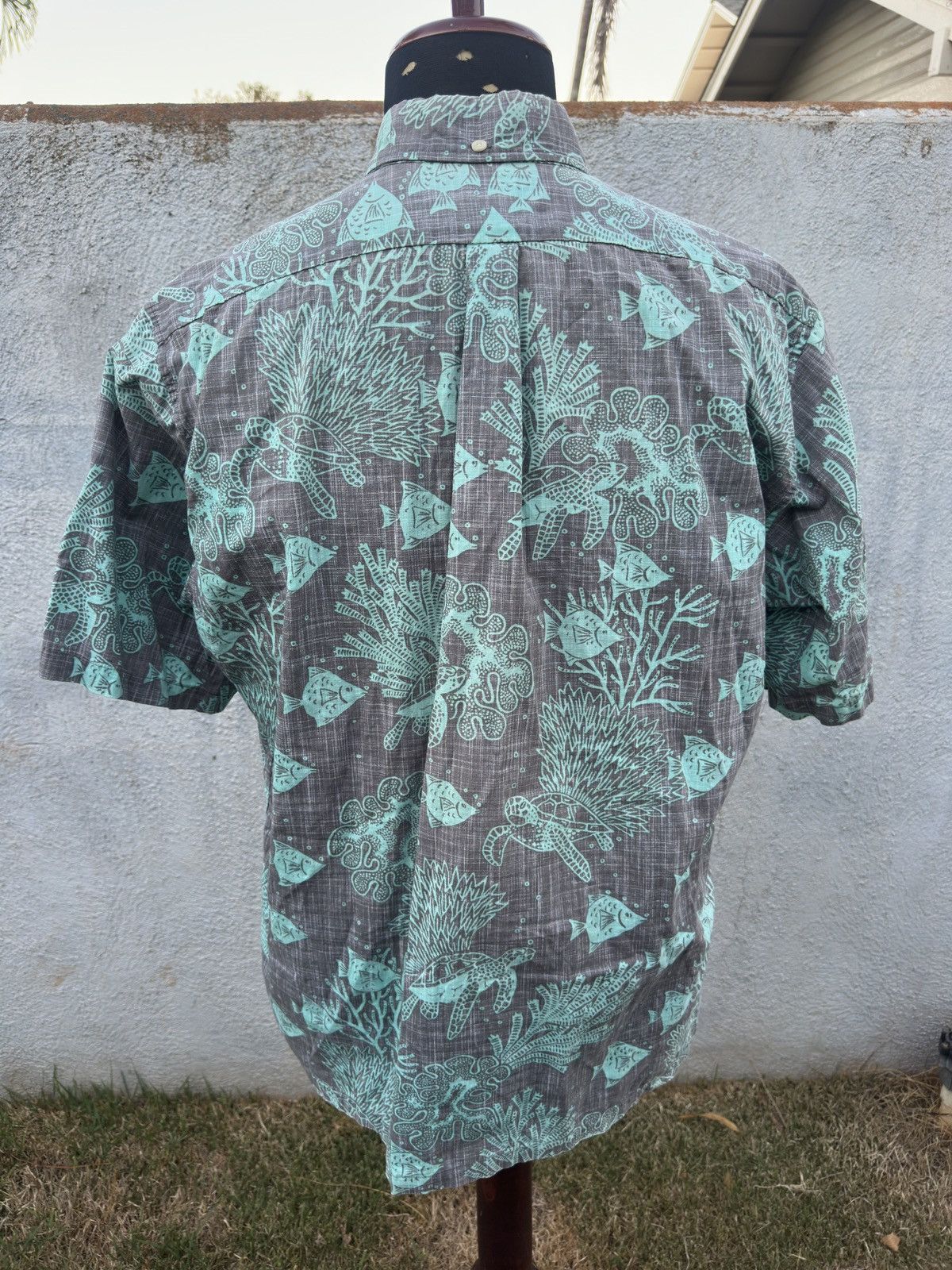 Reyn Spooner PreOwned Reyn Spooner Classic Hawaiian Print Men's L Size US L / EU 52-54 / 3 - 2 Thumbnail