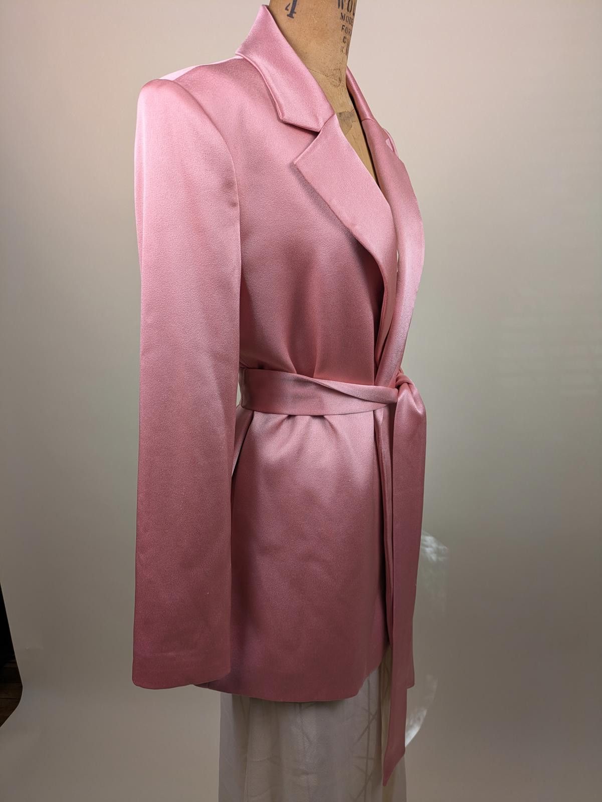 Other alice and olivia pink satin bow jacket Size M / US 6-8 / IT 42-44 - 6 Thumbnail