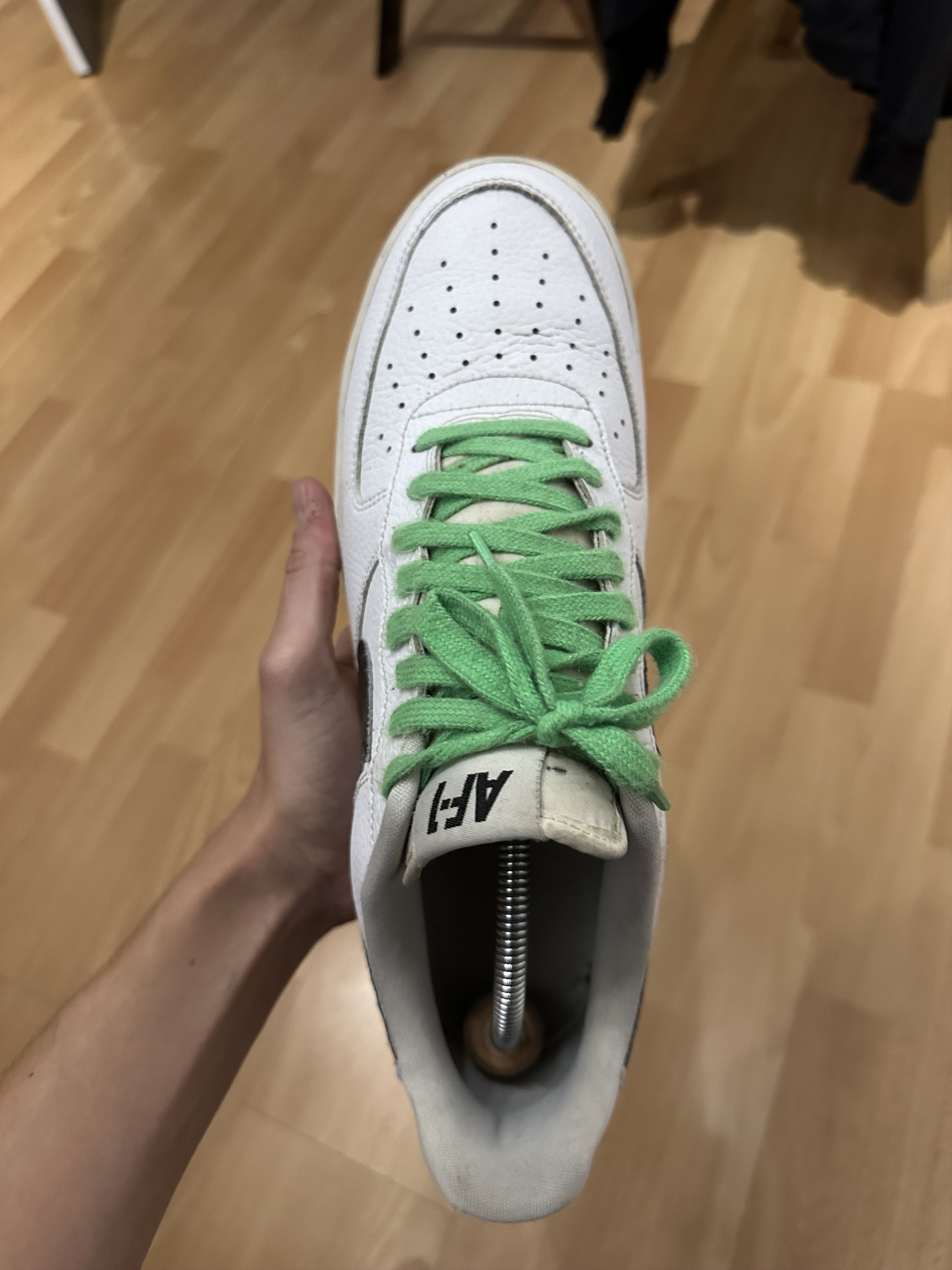 Nike Nike Air Force 1 Low NBA White Black (2017) Size US 11.5 / EU 44-45 - 4 Thumbnail
