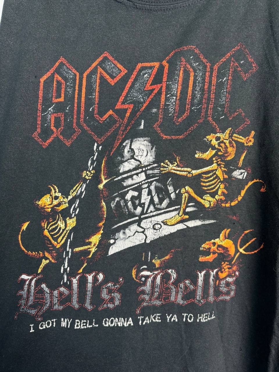 AC/DC × Band Tees × Vintage AC DC Hells Bells Rock Band Mexican T Shirt Size XL Size US XL / EU 56 / 4 - 2 Thumbnail