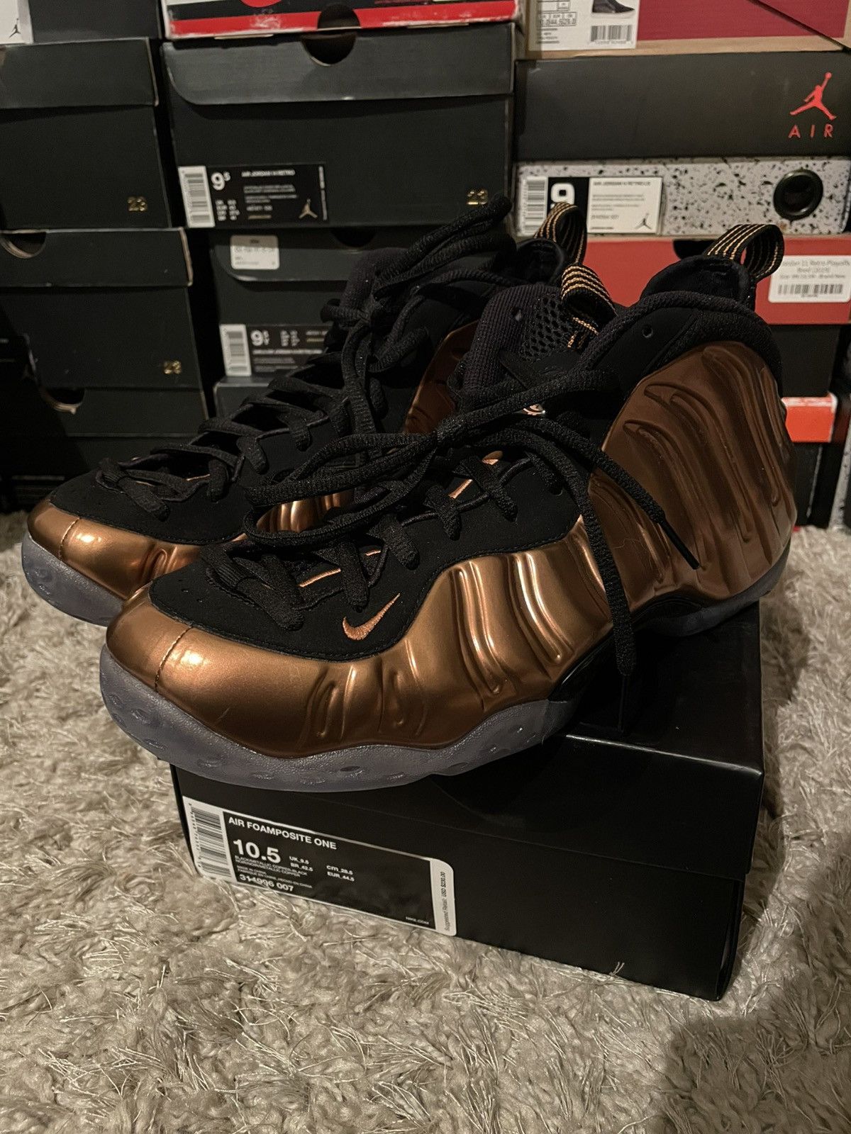 Nike Nike Air Foamposite One Copper Size US 10.5 / EU 43-44 - 1 Thumbnail