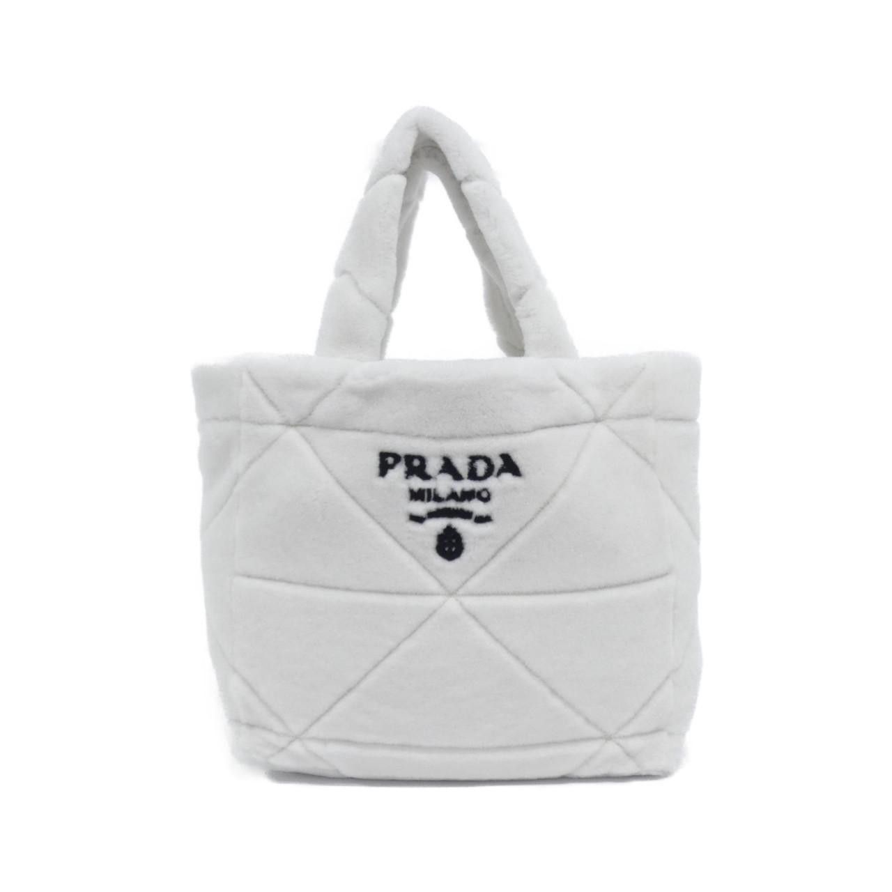 Prada Prada Prada Montone Bag Leather Tote Bag 1BG427 DUTY FREE for USA Size ONE SIZE - 1 Thumbnail
