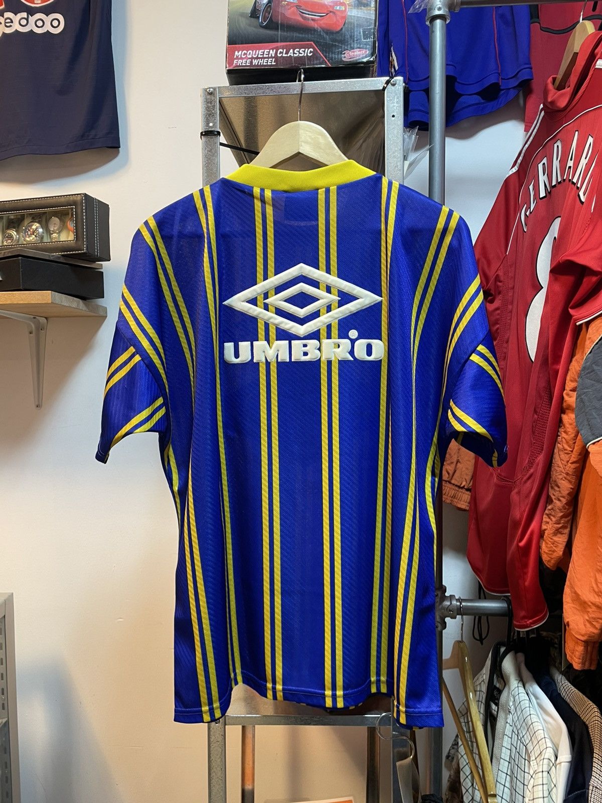Umbro Vintage 1994 Manchester United Training Kit Size US M / EU 48-50 / 2 - 3 Thumbnail