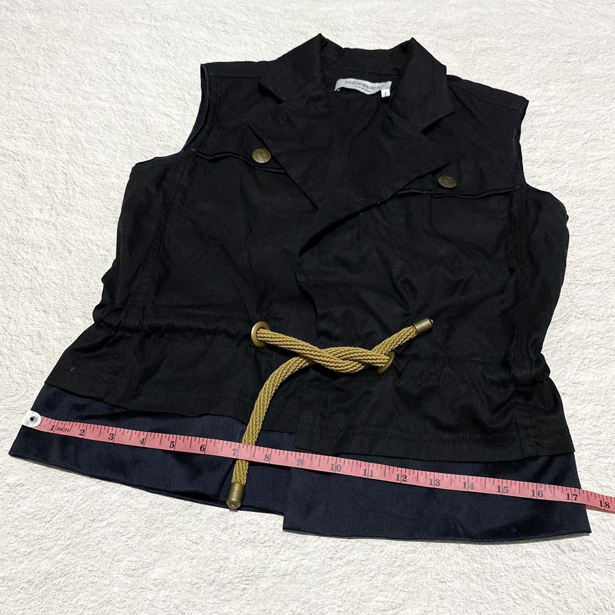 Yves Saint Laurent 🔥RARE🔥 Vintage Tom Ford For YvesSaintLaurent Vest Size US M / EU 48-50 / 2 - 6 Thumbnail