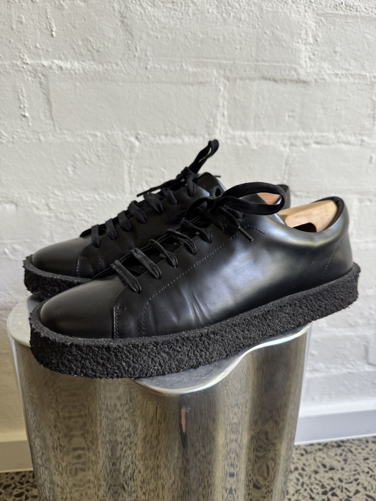 Jil Sander low cut crepe sole shoes Size US 10 / EU 43 - 3 Thumbnail