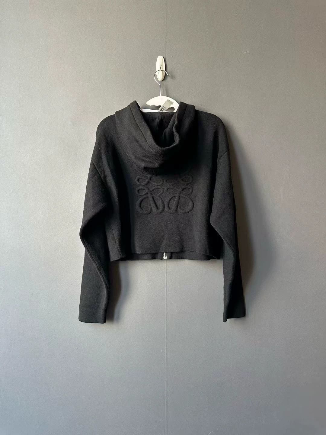 Loewe Loewe wool embossed logo jacket Size S / US 4 / IT 40 - 2 Thumbnail
