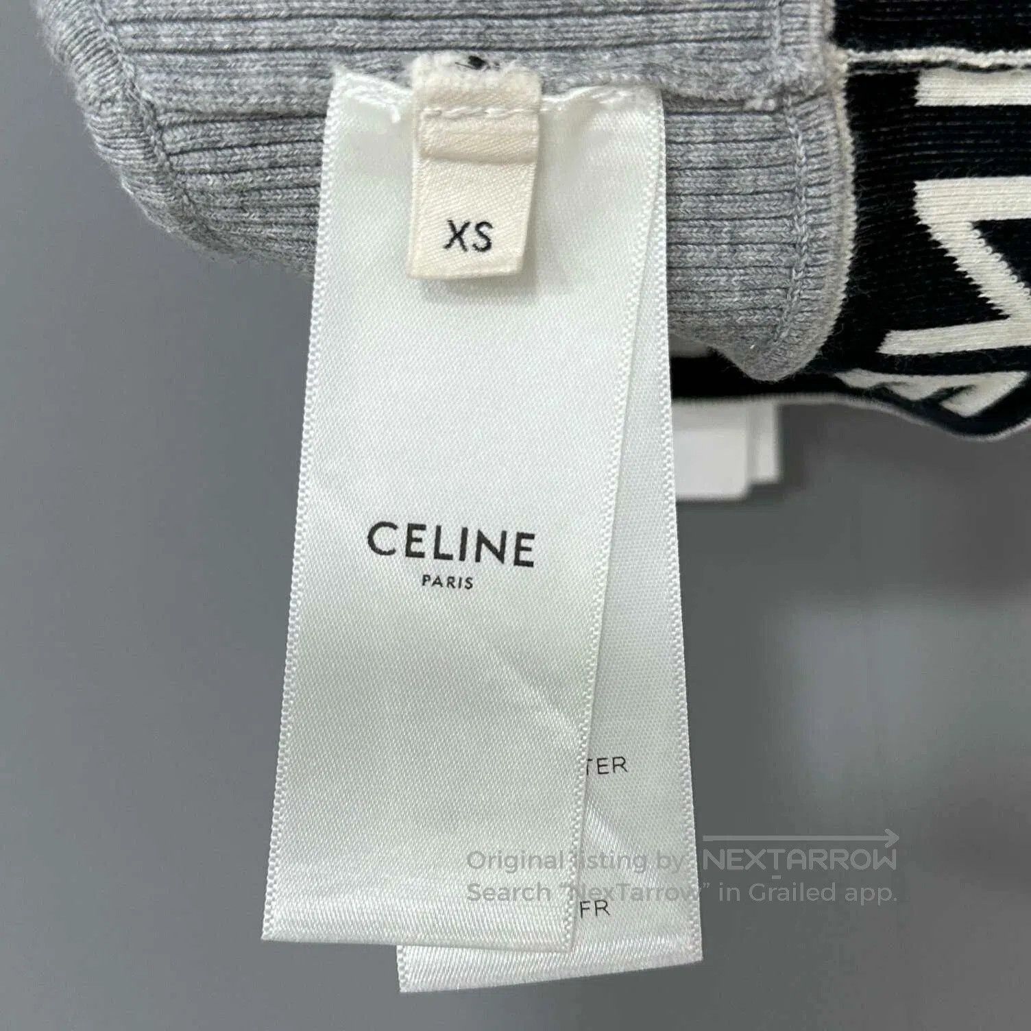 Celine Sports Knit Bra Top Celine. Size XS / US 0-2 / IT 36-38 - 8 Thumbnail