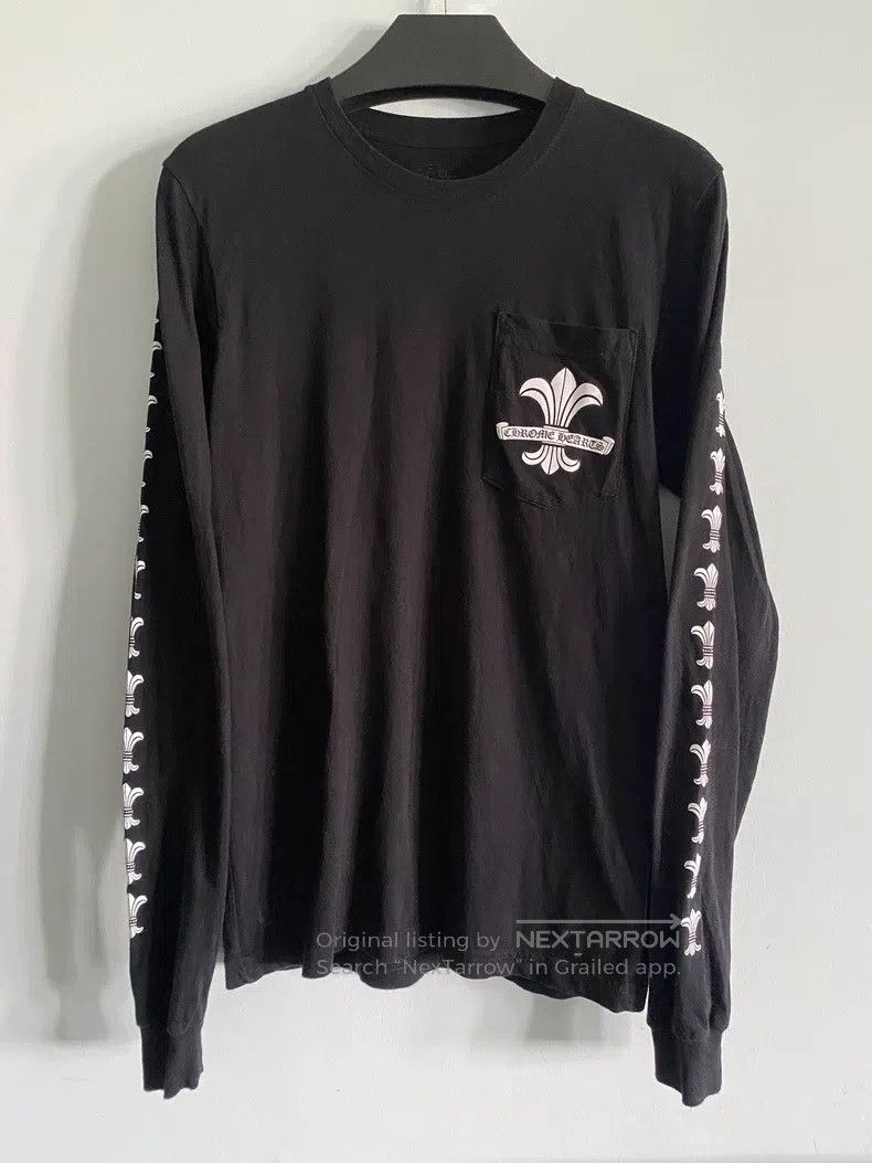 Chrome Hearts CHROME HEARTS Size S Scout flower printed long sleeve Size US S / EU 44-46 / 1 - 1 Thumbnail