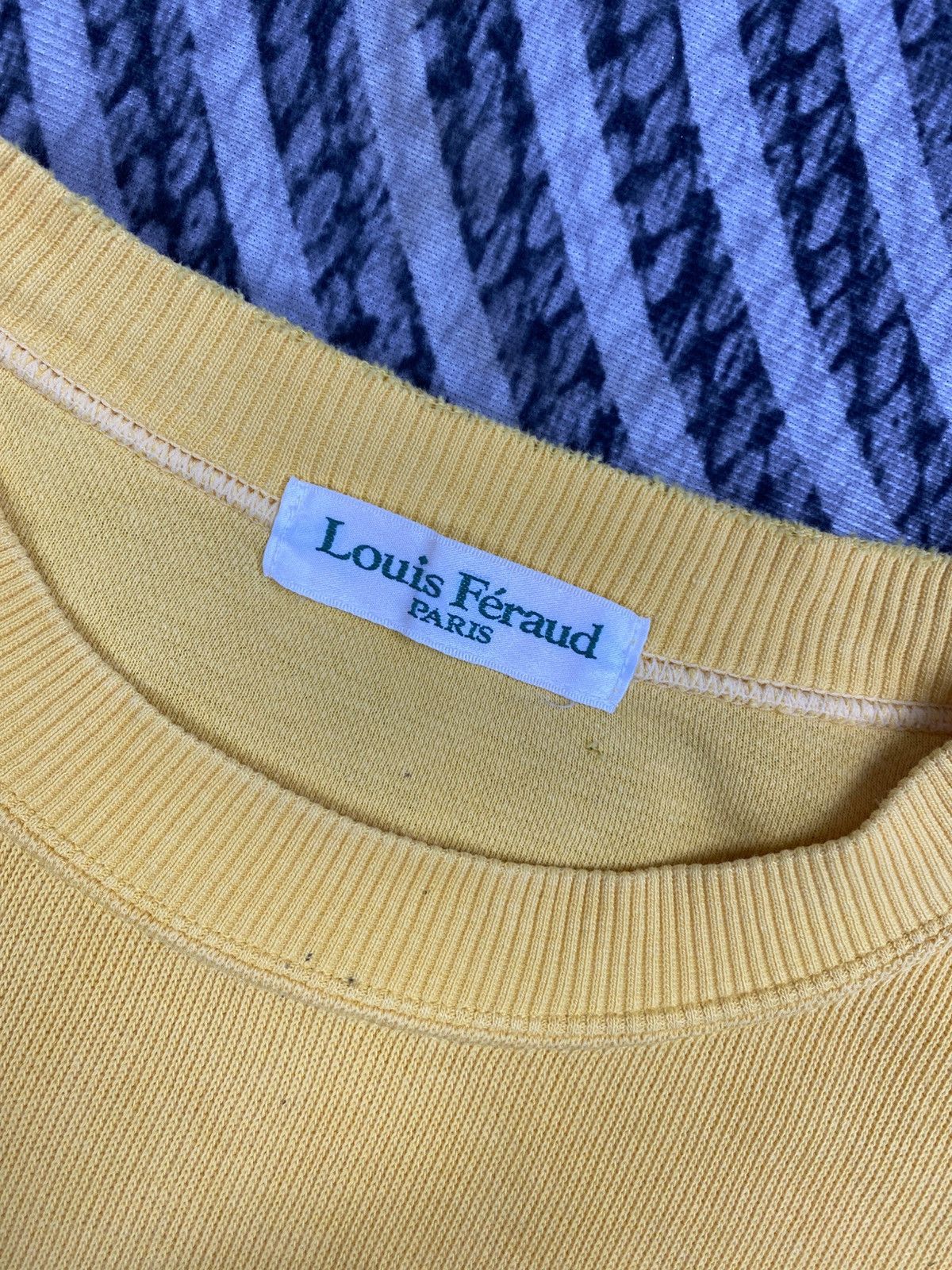 Louis Feraud Vintage Louis Fareaud Paris Embroidery Crewneck Sweatshirt Size US M / EU 48-50 / 2 - 8 Thumbnail