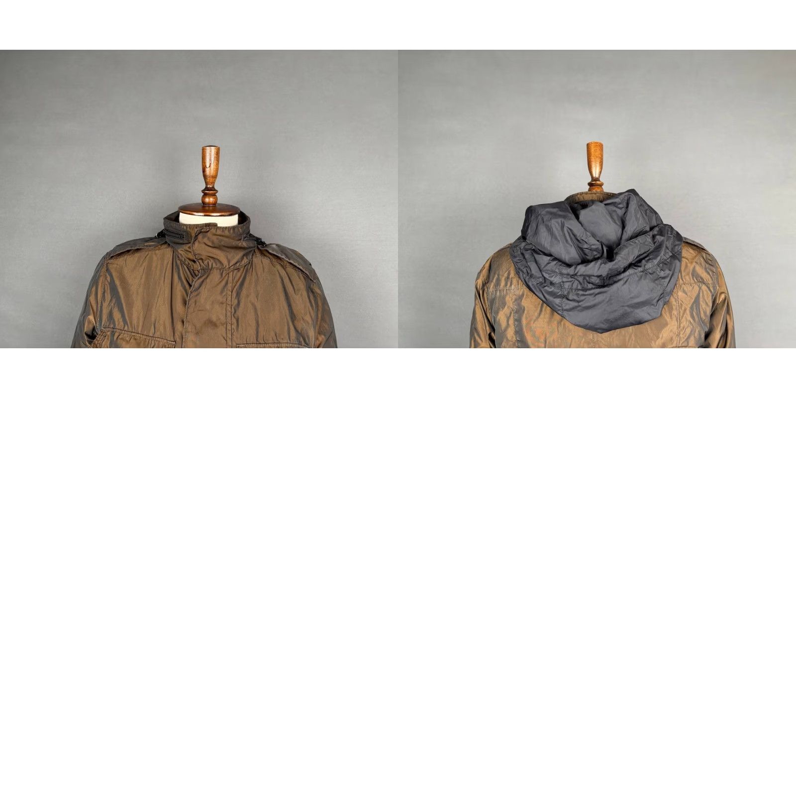 Aspesi Aspesi Jacket Womens Padded Brown Polyester Long Sleeve Pockets Zip Blazer M Size M / US 6-8 / IT 42-44 - 8 Thumbnail
