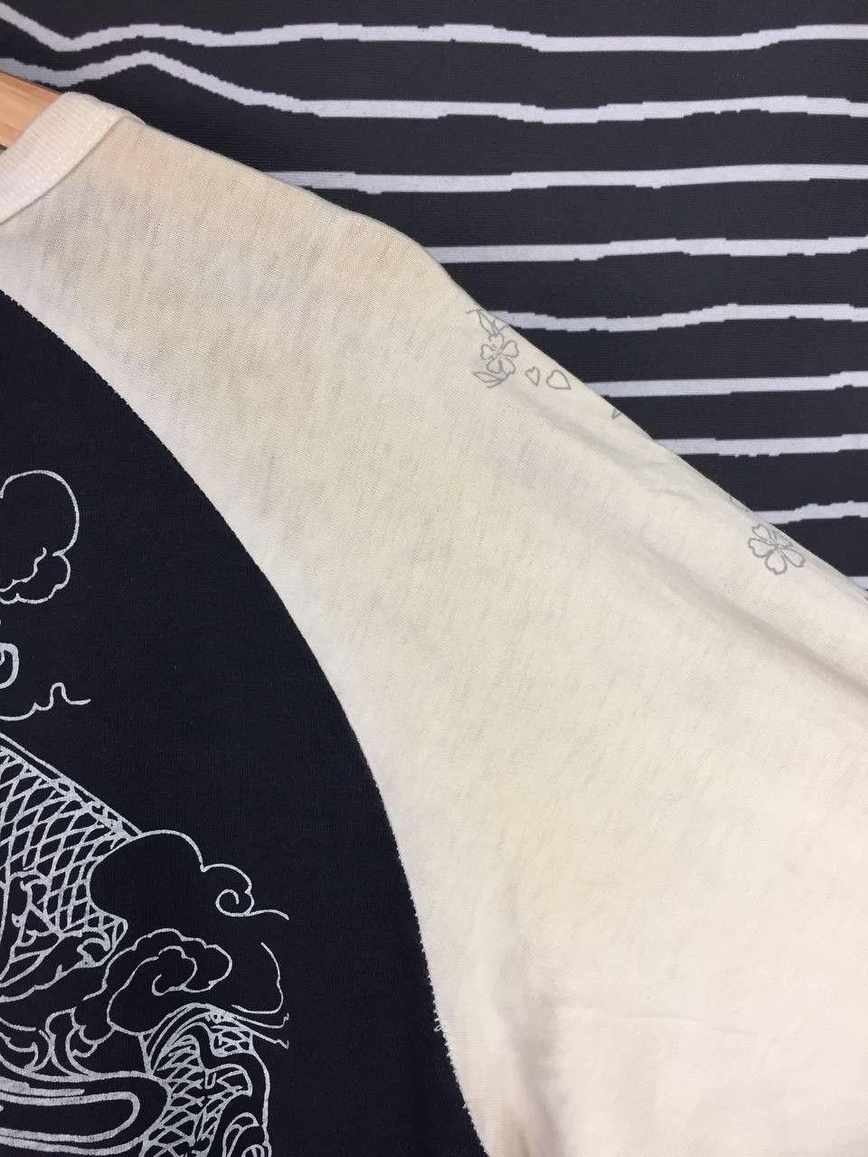 Japanese Brand Vtg Japanese Dragon Art Sukajan Style Raglan Tee Size US L / EU 52-54 / 3 - 6 Thumbnail