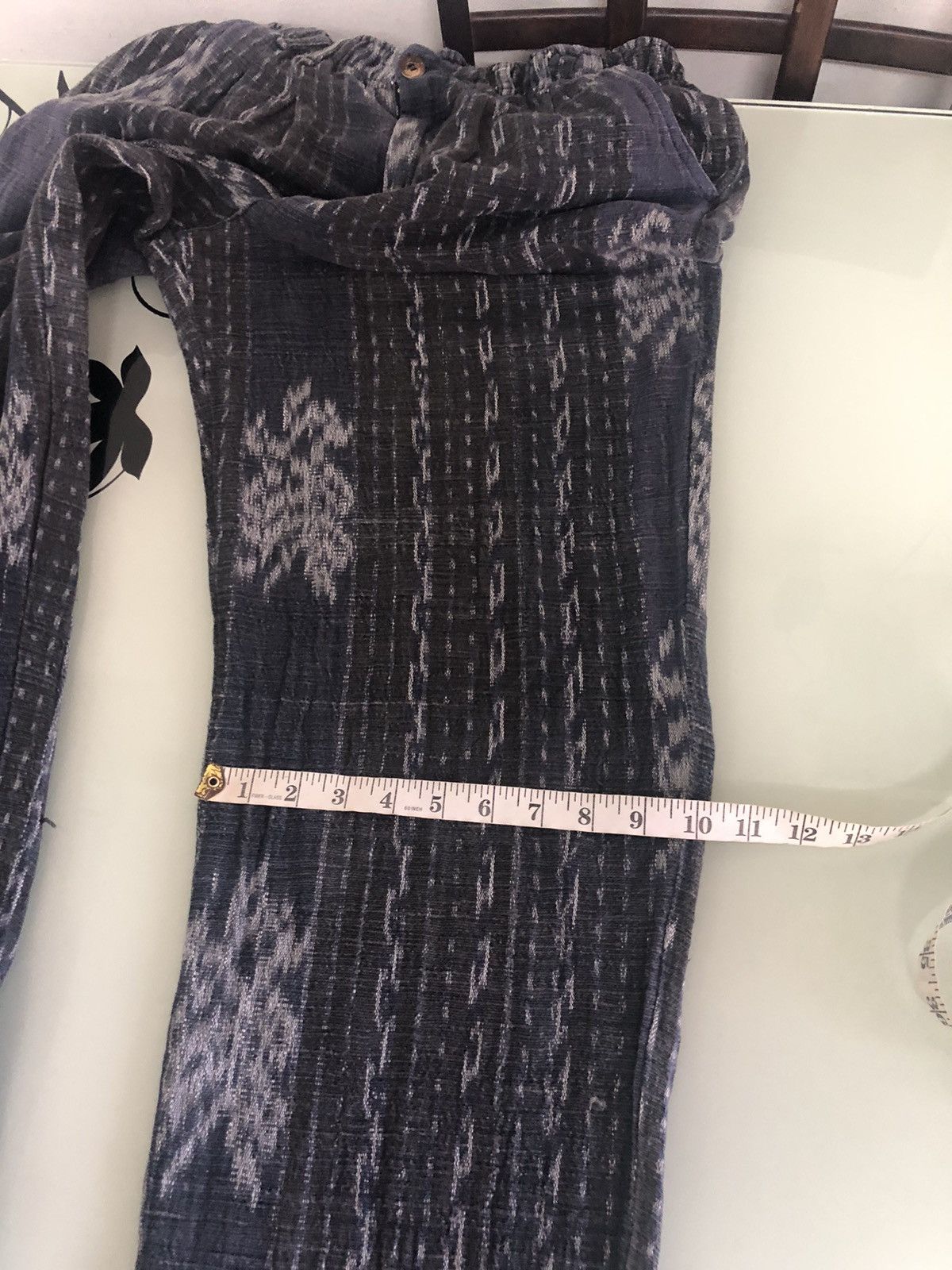 Vintage Vintage Milieu Au Pli Knit Gaudy Pants Like Kapital Size US 32 / EU 48 - 18 Thumbnail