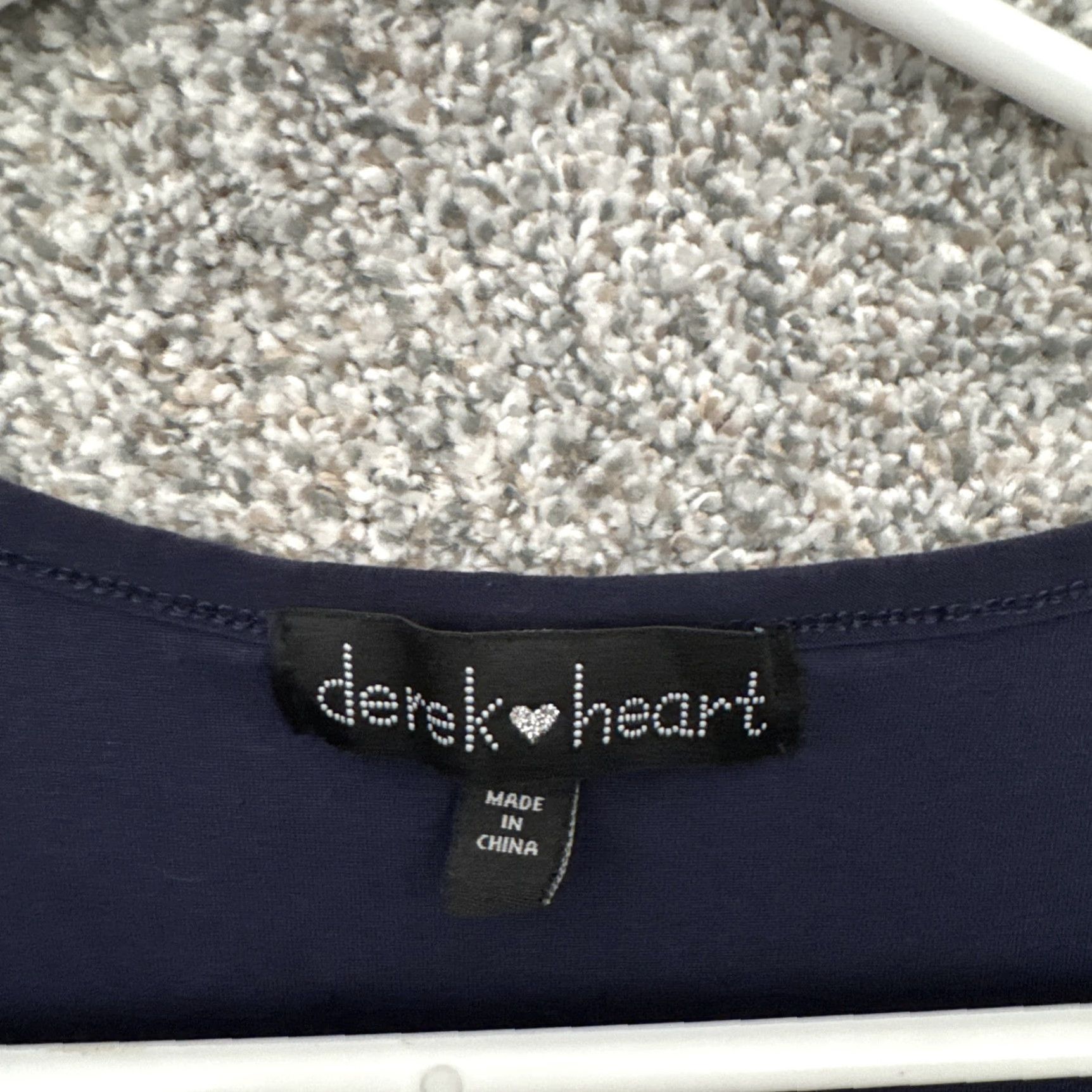 Vintage Derek Heart Mini Dress Size S Asymmetric Streetwear Y2K Inspired, A-Line, Short Sleeve, Scoop Neck, Pullover, Blue, Polyester Spandex, Jersey, Women Size S / US 4 / IT 40 - 4 Thumbnail