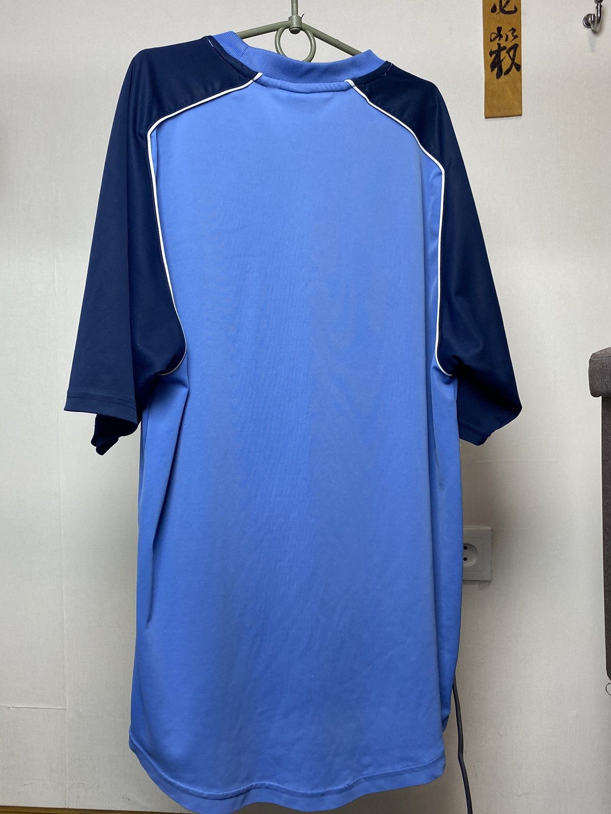 Vintage Nike vintage Blue Two-Tone Sports Shirt Size US M / EU 48-50 / 2 - 3 Thumbnail
